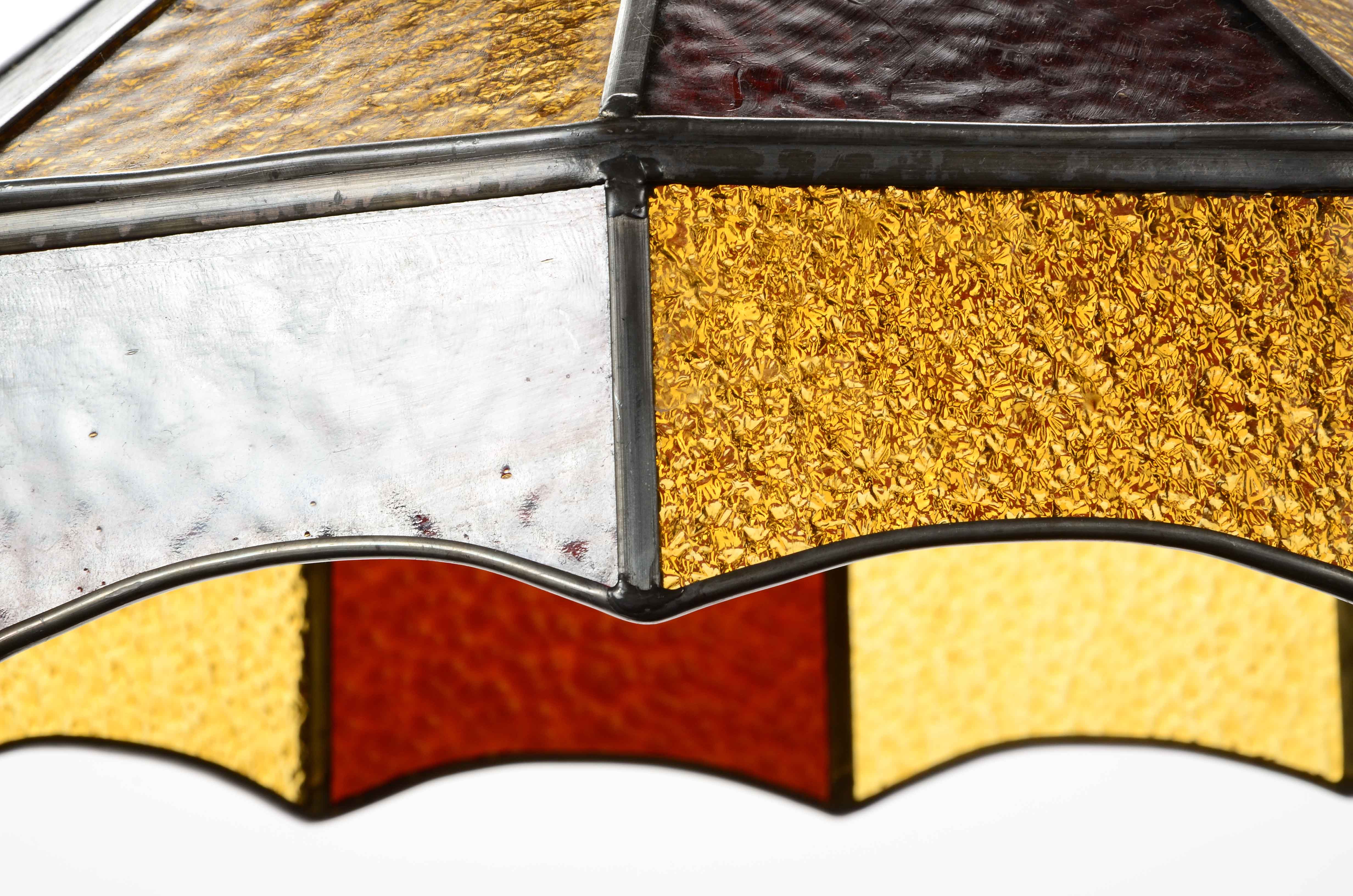 Tiffany Style Stained Glass Ceiling Pendant