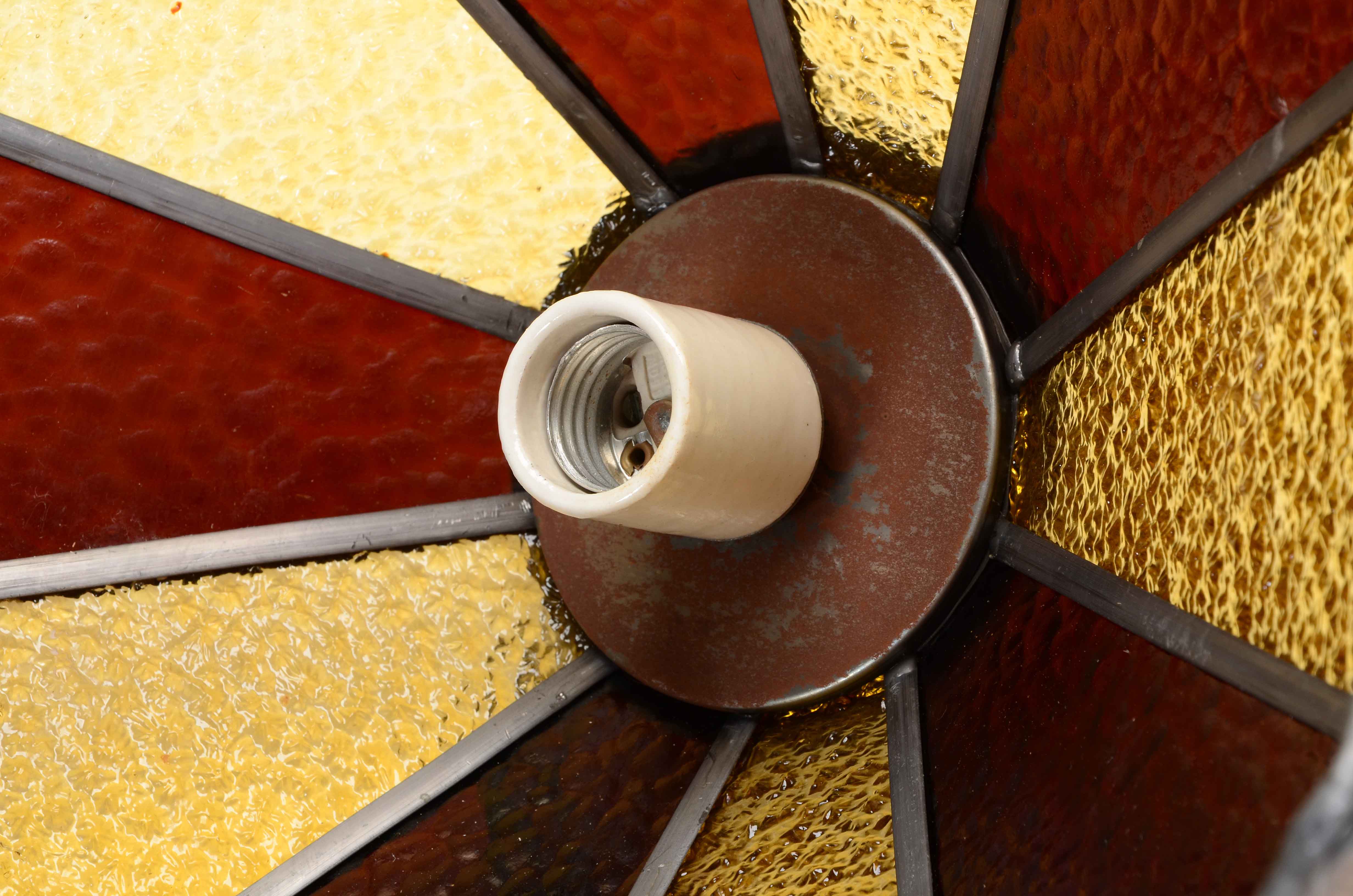 Tiffany Style Stained Glass Ceiling Pendant