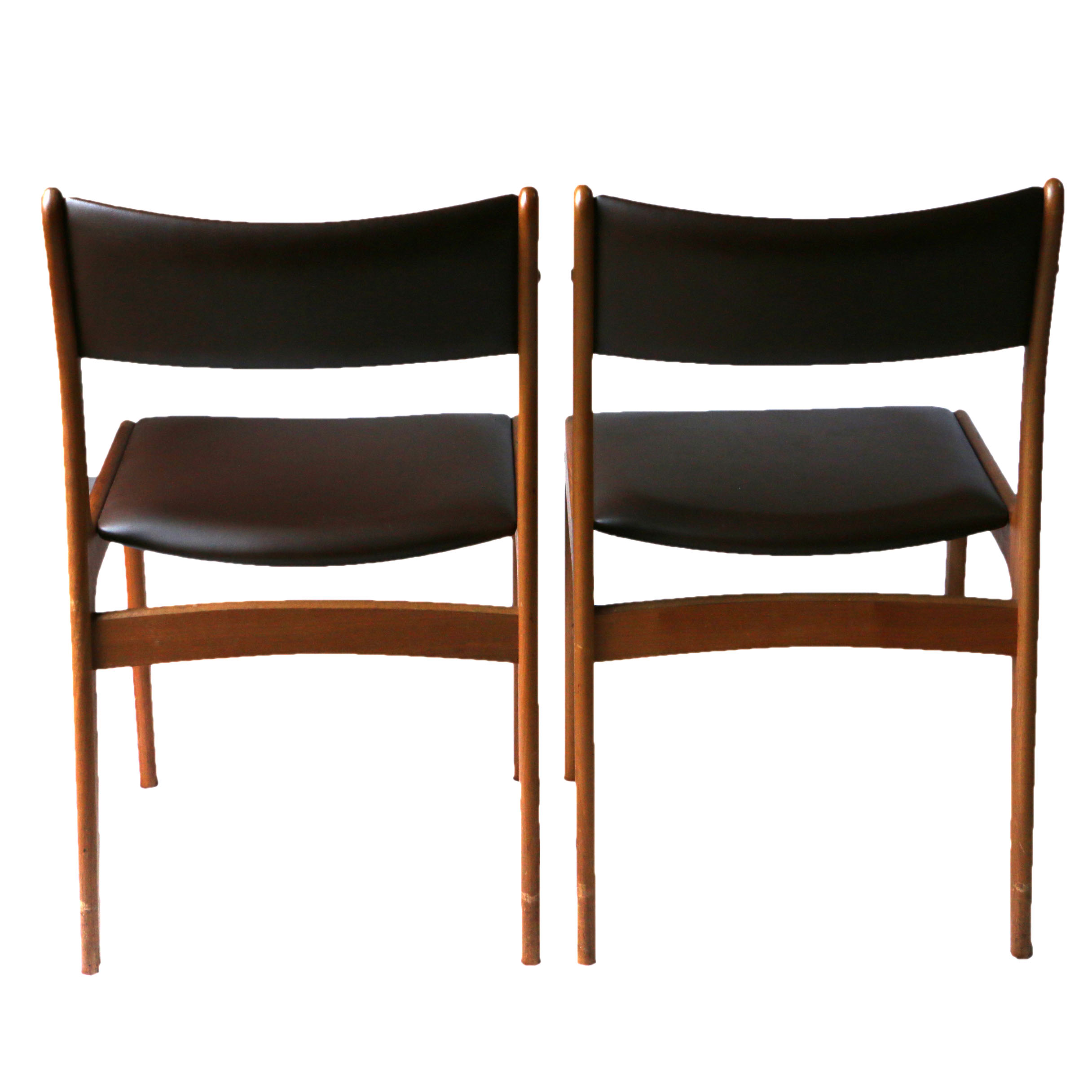Danish Modern Teak Dining Chairs by Johannes Andersen for Uldum Møbelfabrik