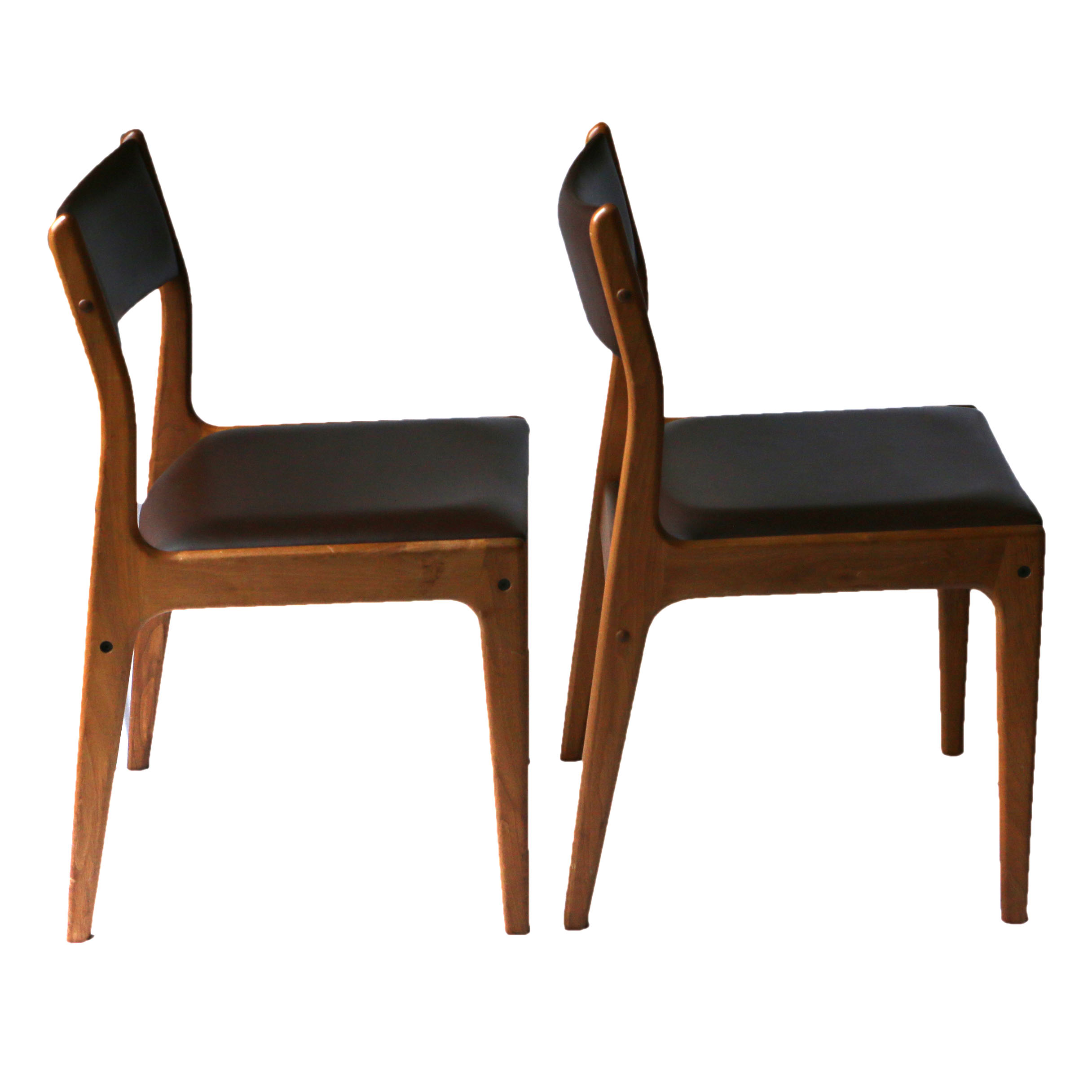 Danish Modern Teak Dining Chairs by Johannes Andersen for Uldum Møbelfabrik