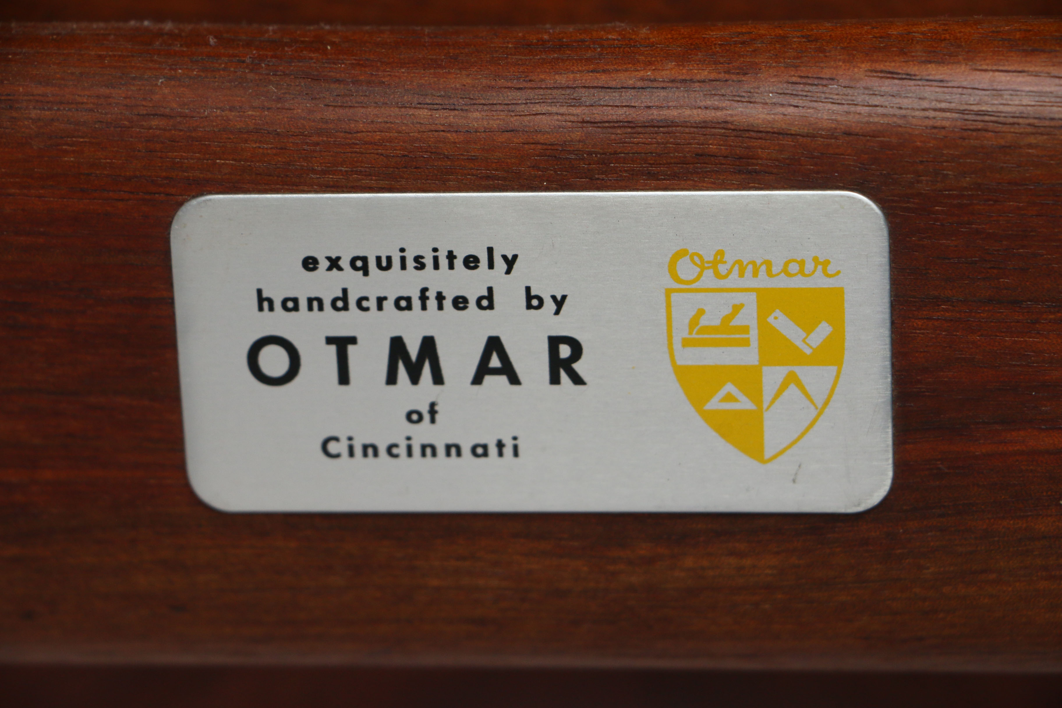 Mid Century Modern Walnut Coffee Table by Otmar