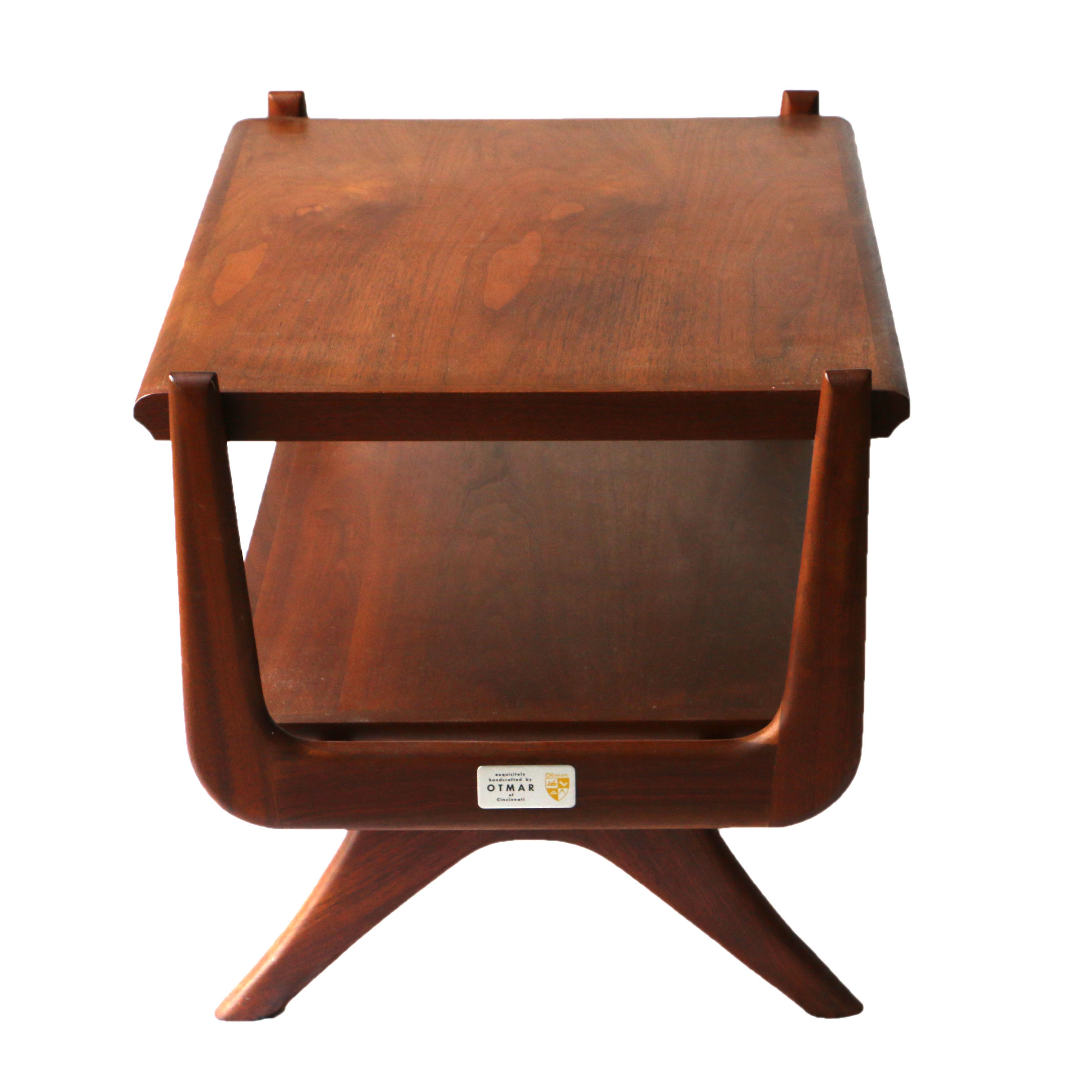 Mid Century Modern Walnut Coffee Table by Otmar