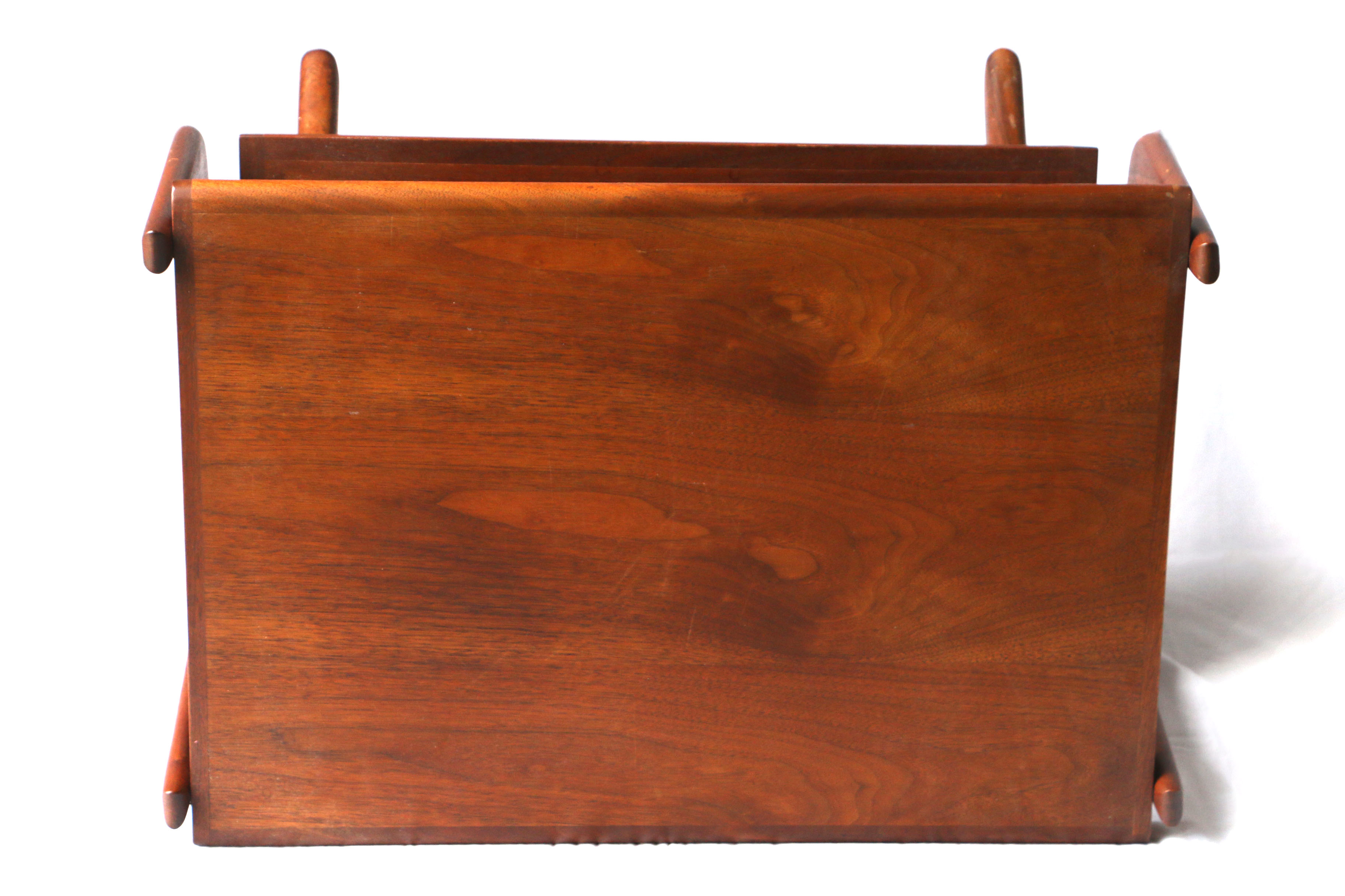 Mid Century Modern Walnut Coffee Table by Otmar