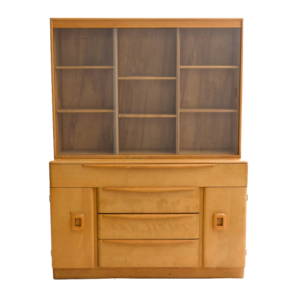 Mid Century Modern Heywood-Wakefield Buffet and Hutch