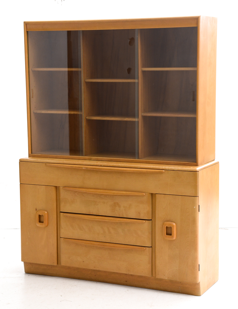 Mid Century Modern Heywood-Wakefield Buffet and Hutch