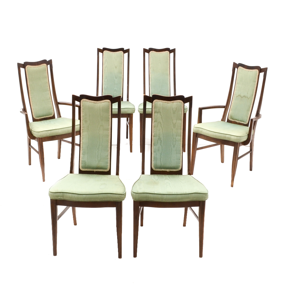 Set of Six Dining Chairs by Bassett Chair Co.