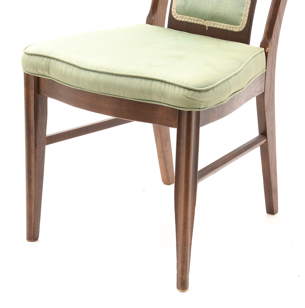 Set of Six Dining Chairs by Bassett Chair Co.