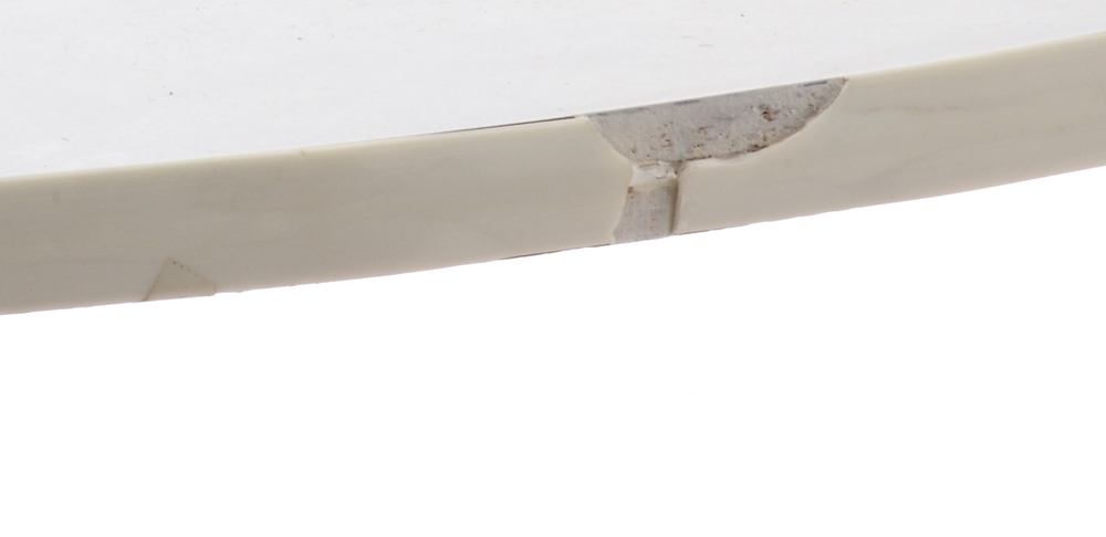 Vintage Mid Century Modern Tulip Dining Table In the Style of Knoll