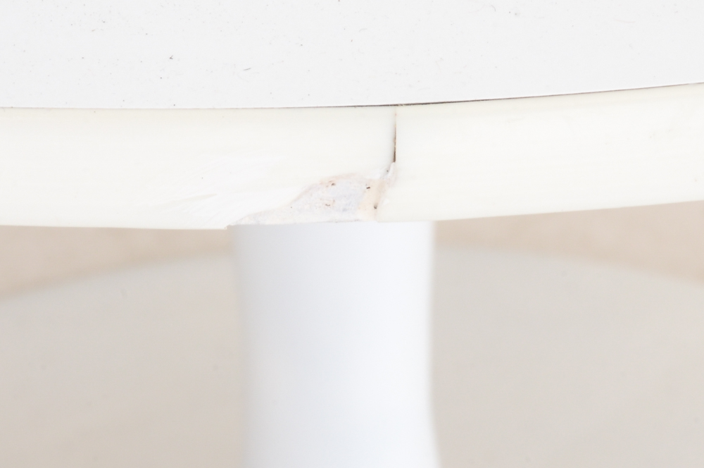 Vintage Mid Century Modern Tulip Dining Table In the Style of Knoll