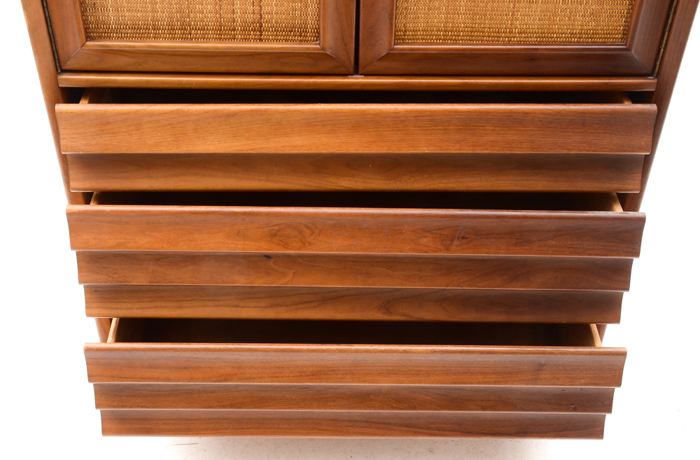 Mid Century Modern Cabinet on Chest by American of Martinsville