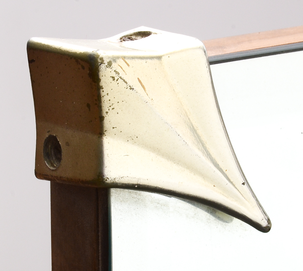 Mid Century Modern Low Chest of Drawers with Mirror