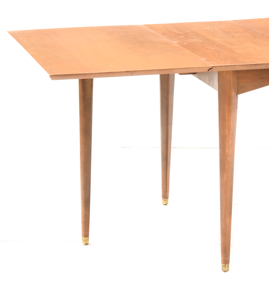 Vintage Gate-Leg Dining Table and Chairs