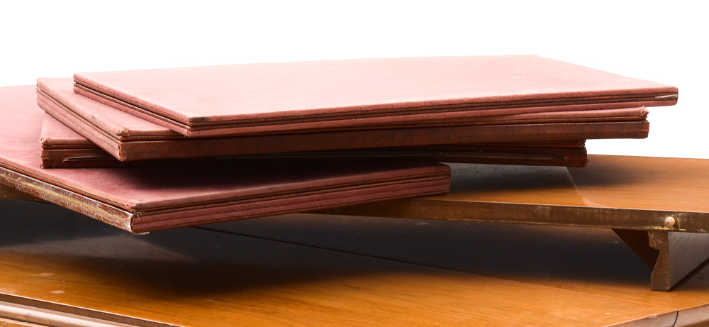 Vintage Gate-Leg Dining Table and Chairs