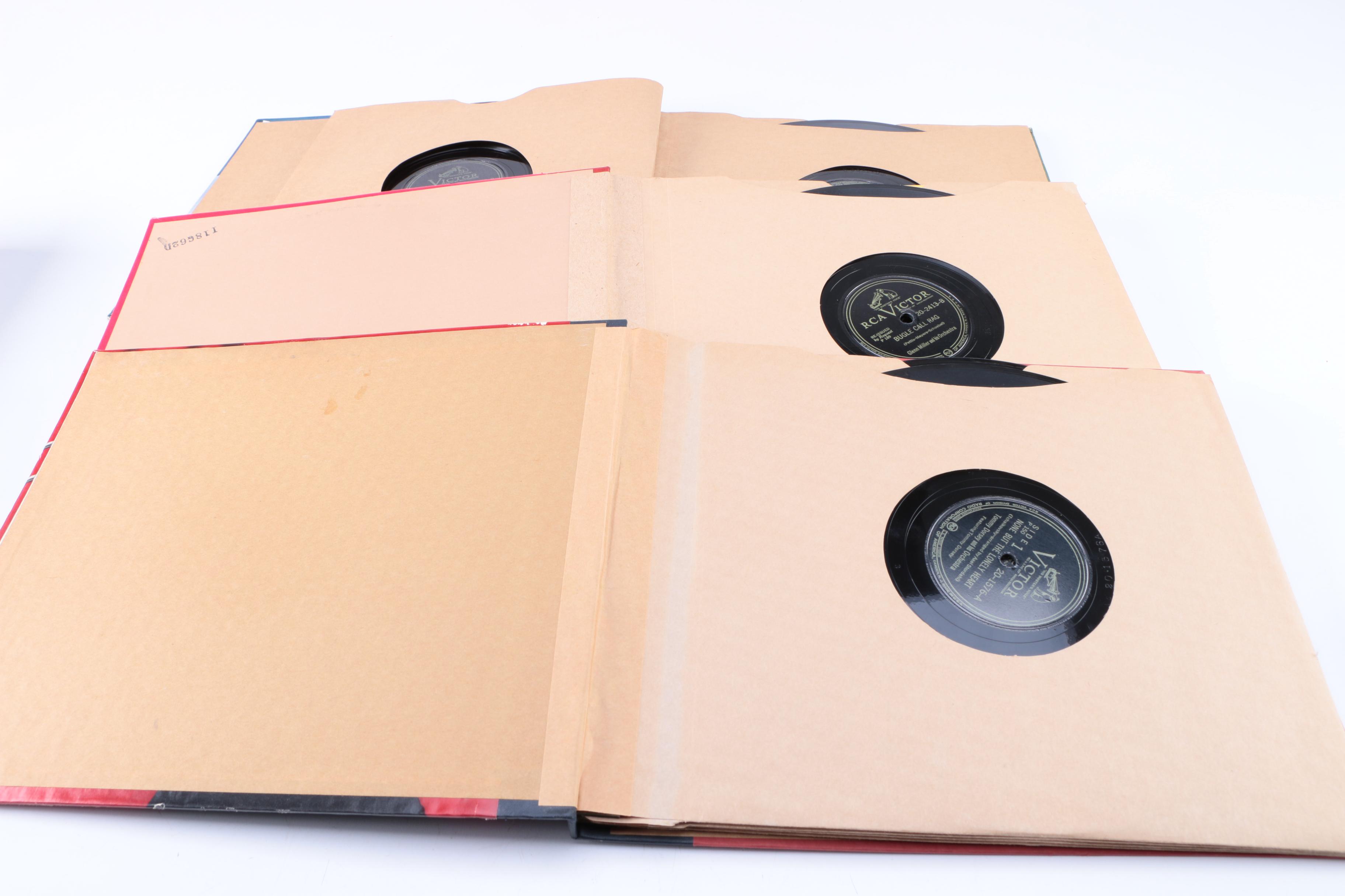 Swing, Easy Listening LPs and 78 rpm Records