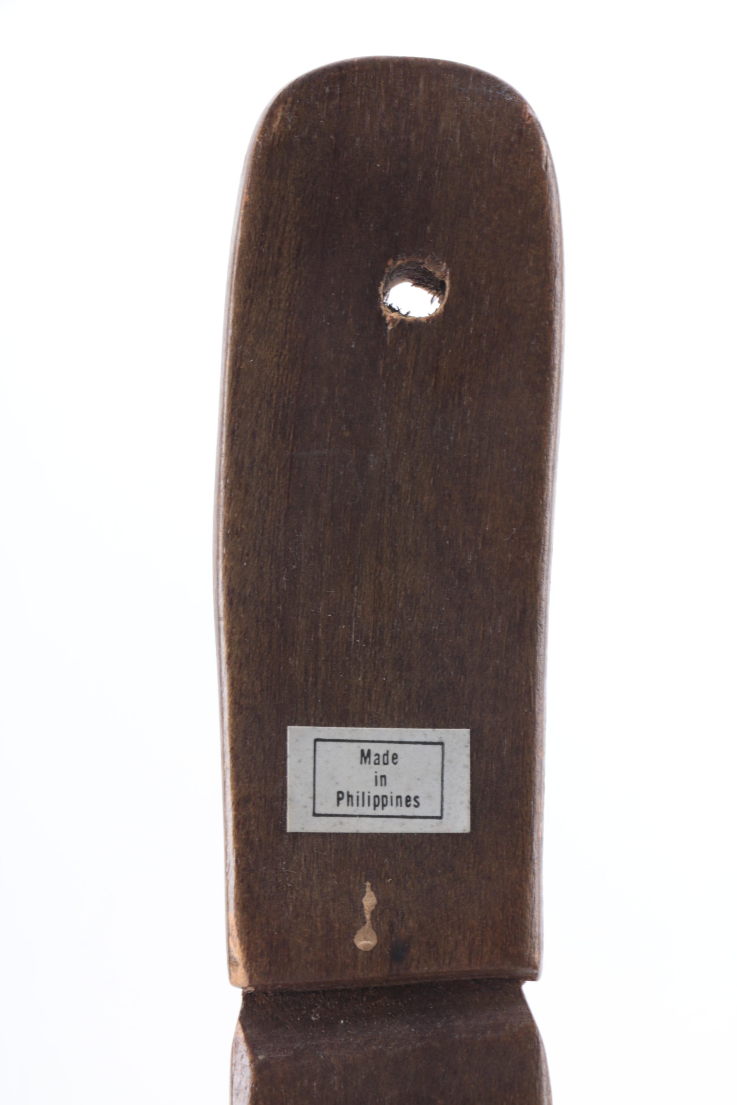 Oversized Wooden Fork and Spoon