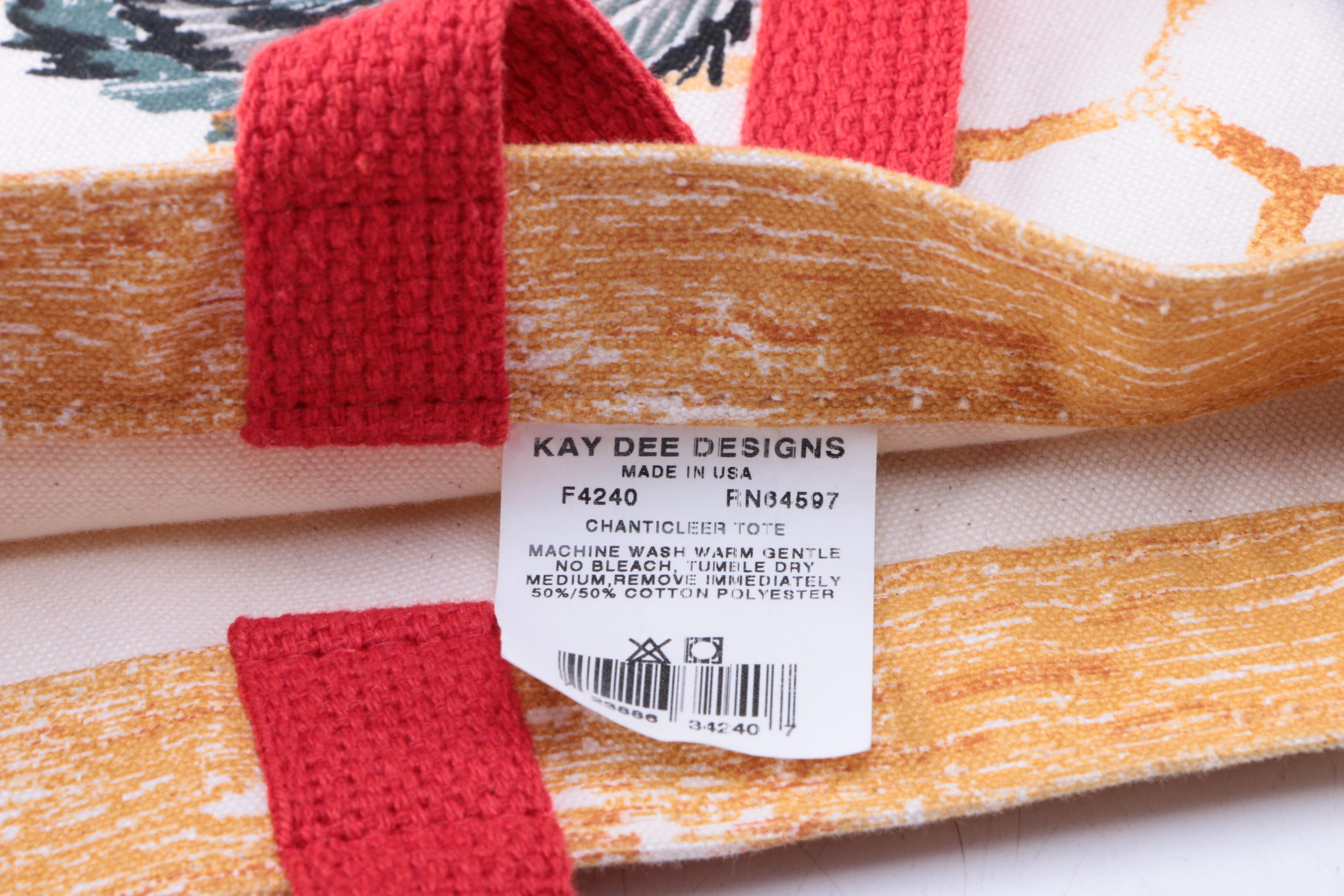 Water Bucket in Canvas Tote, Broom and Canvas Tote