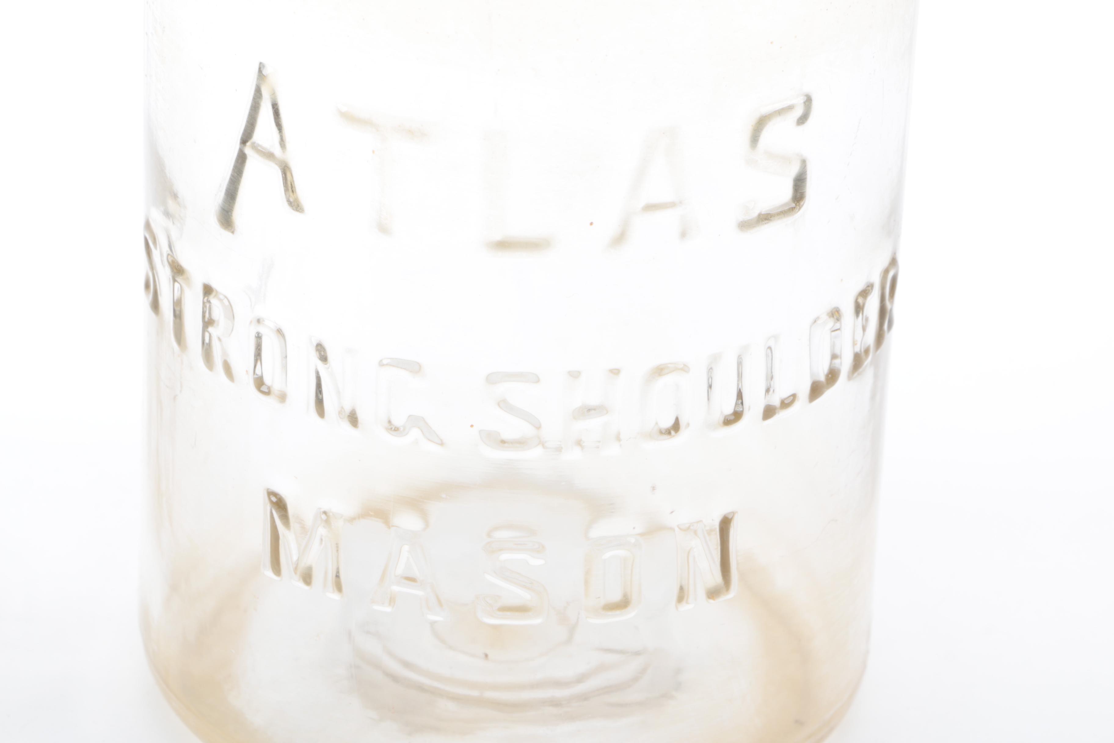 Canning Jars and Tongs