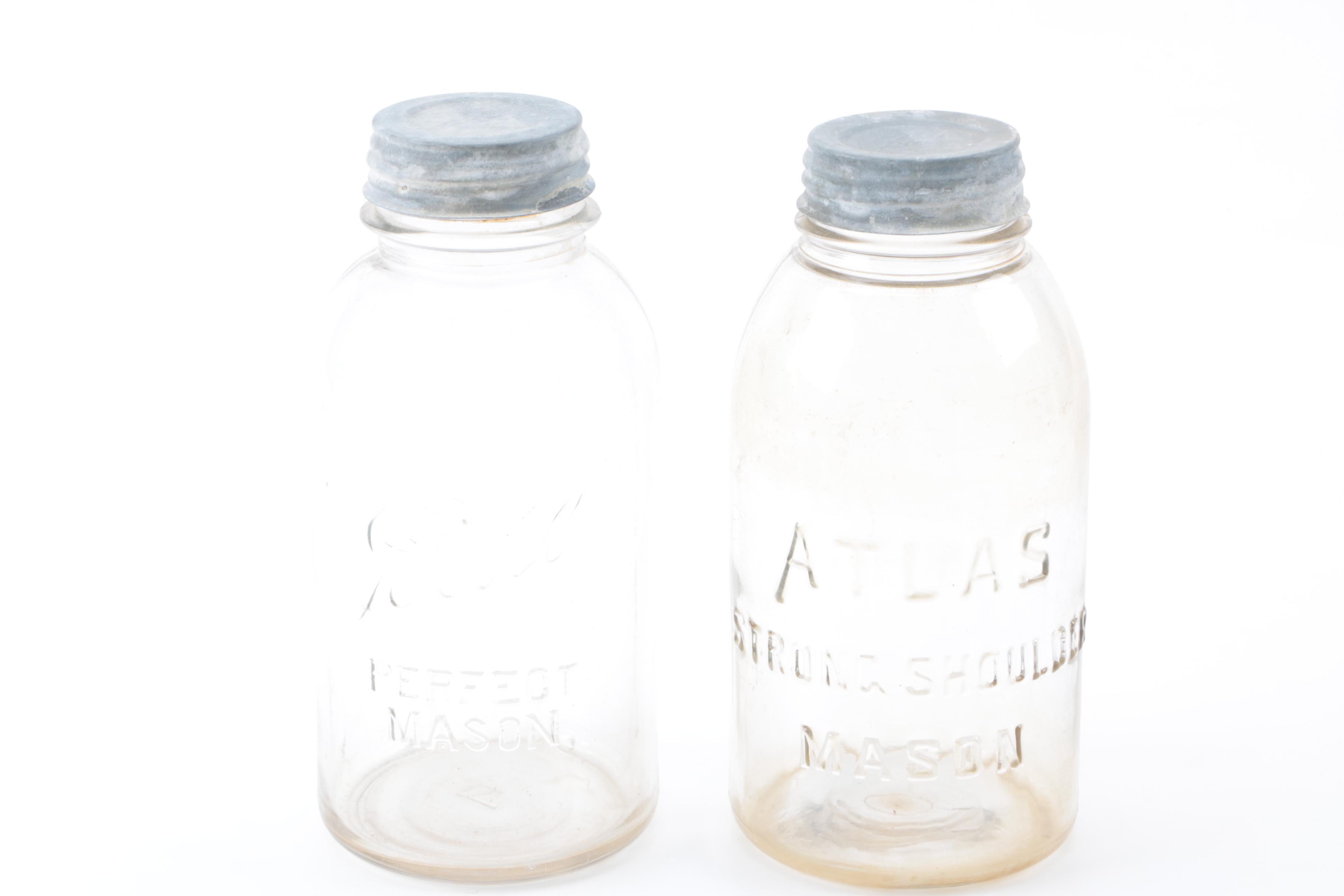 Canning Jars and Tongs