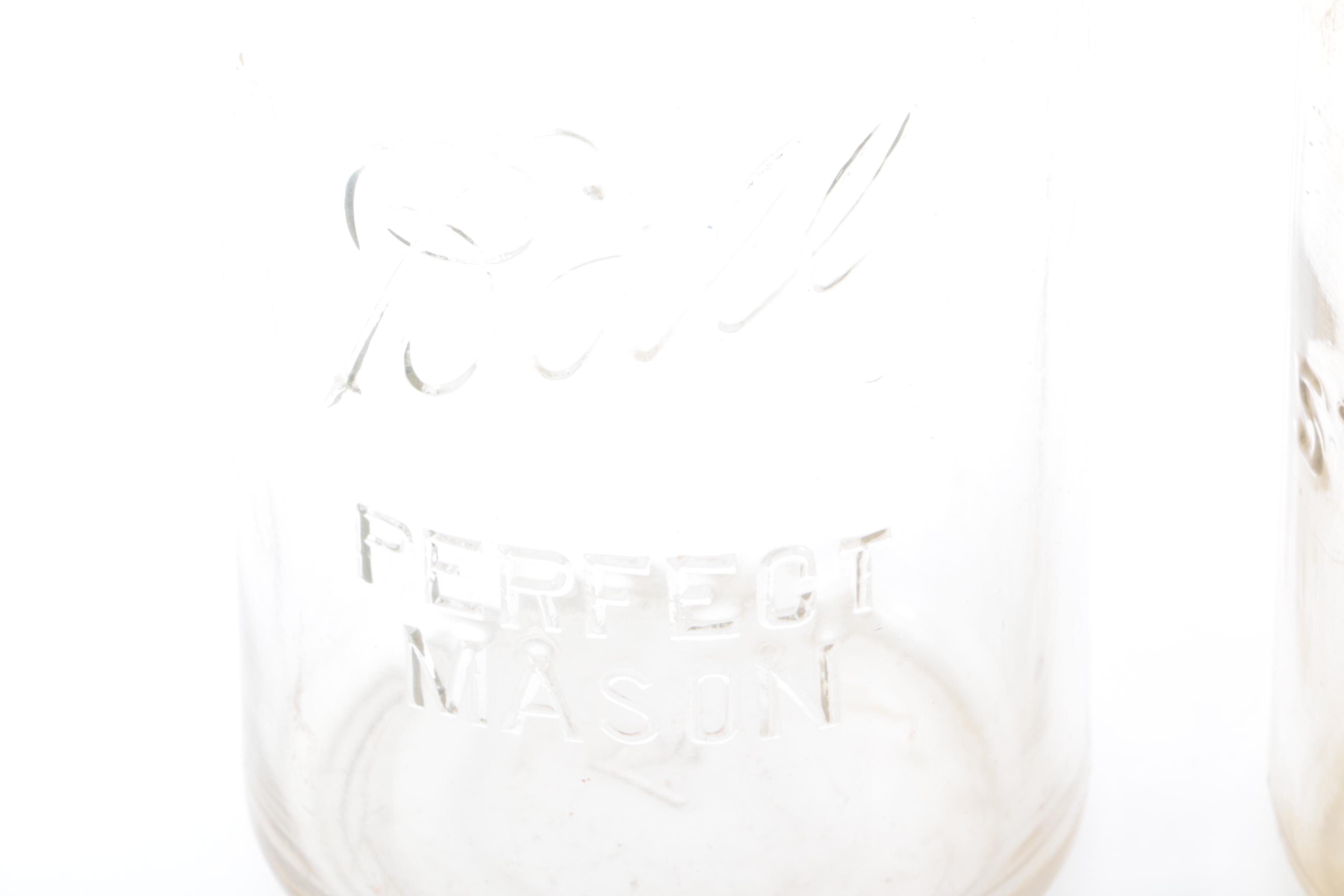 Canning Jars and Tongs