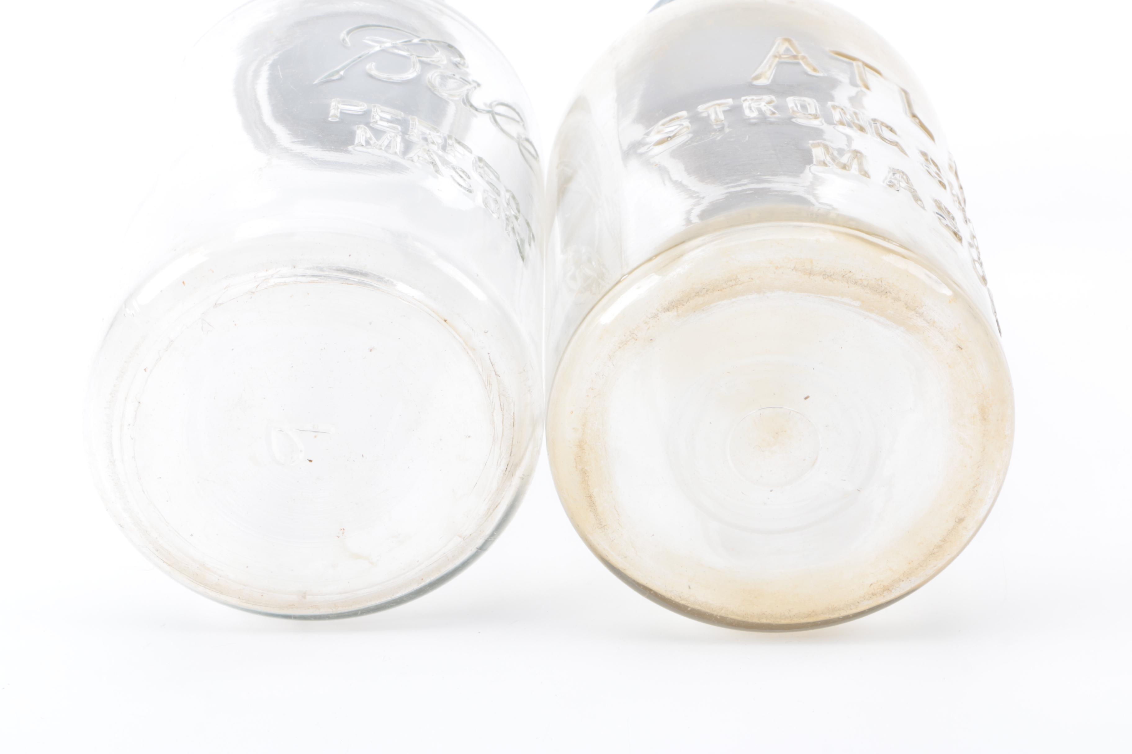 Canning Jars and Tongs