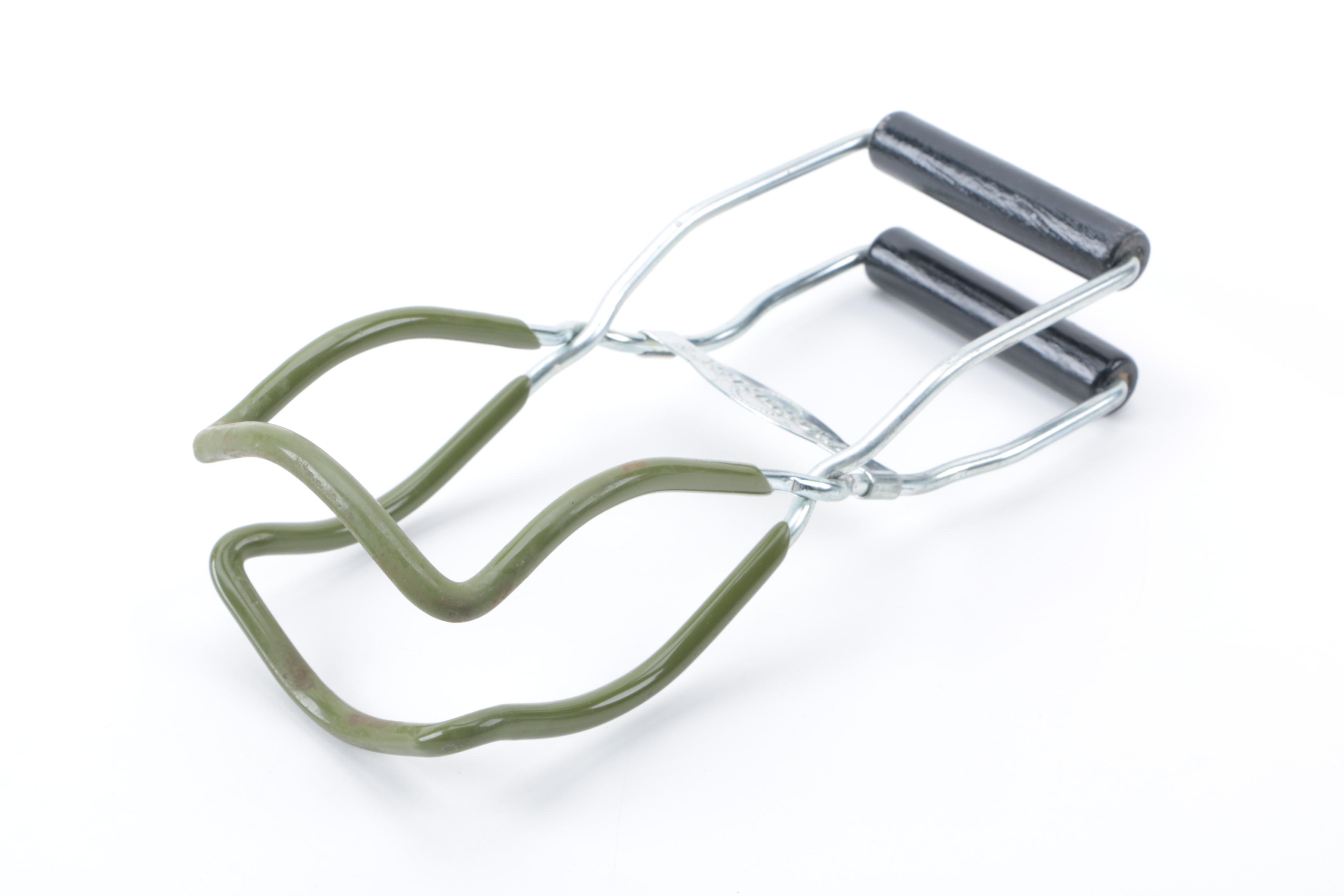 Canning Jars and Tongs