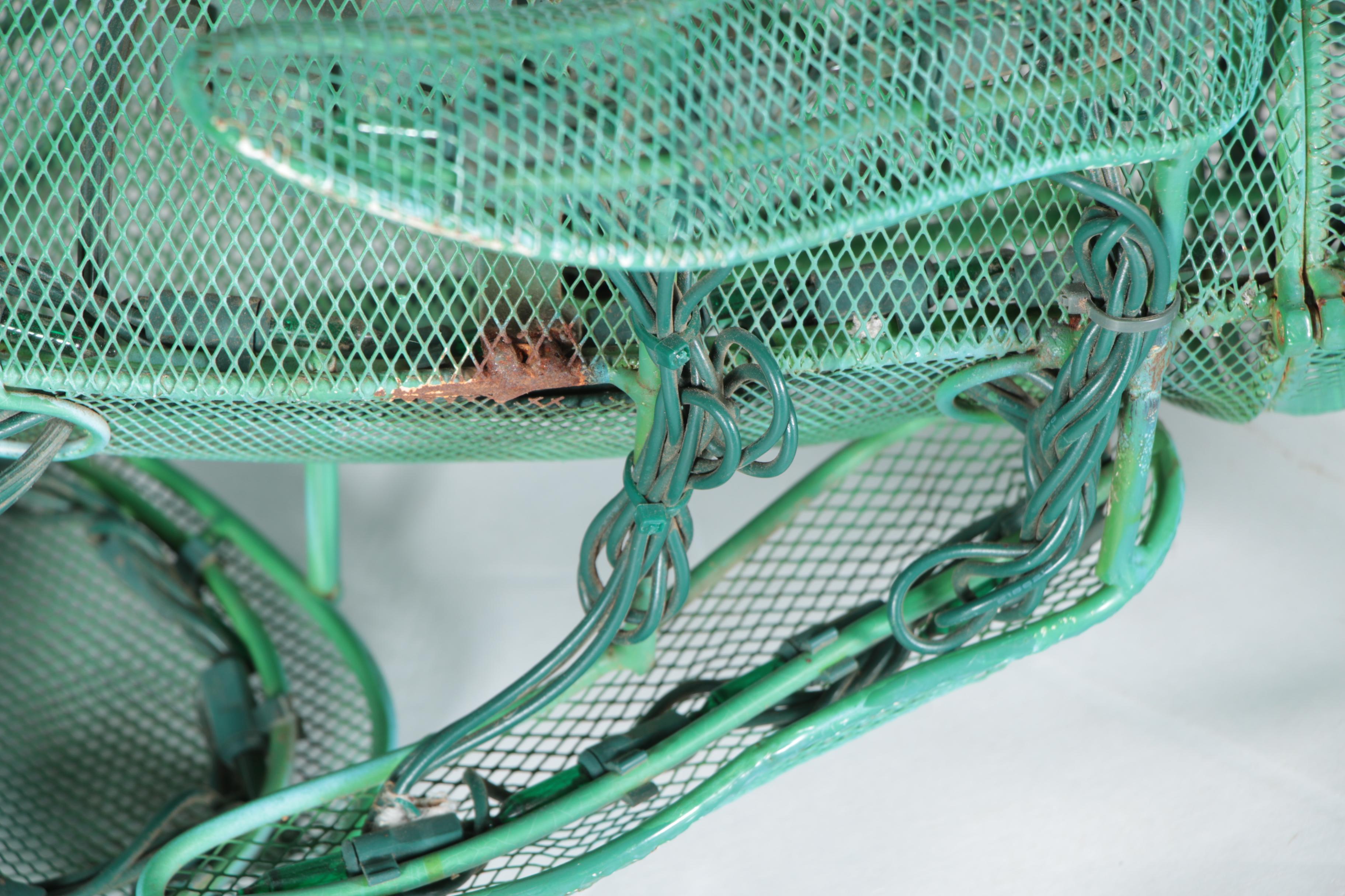 Large Lighted Metal Grasshopper