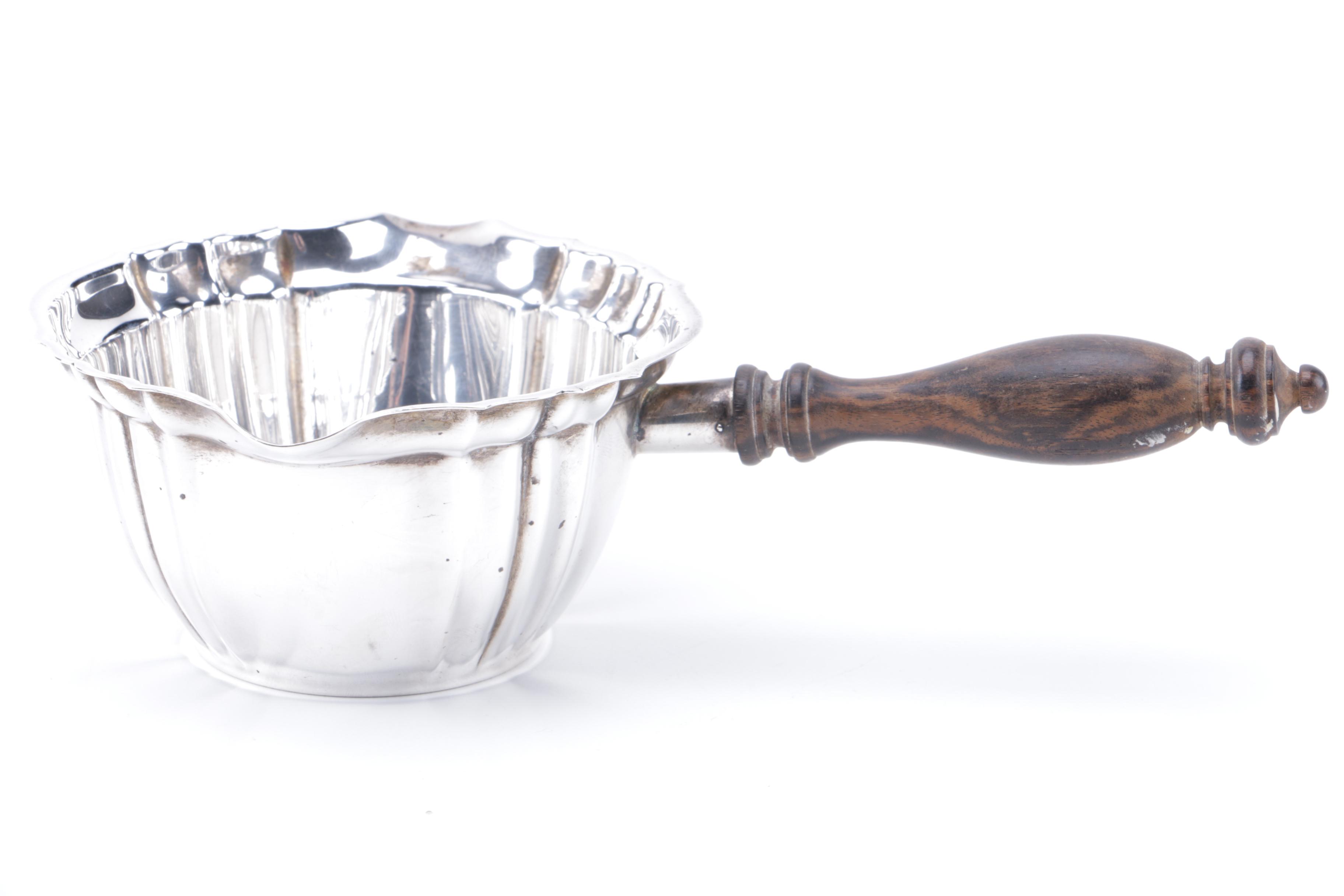 Gorham "Chippendale" Sterling Pipkin with Preisner Sterling Silver Bowl