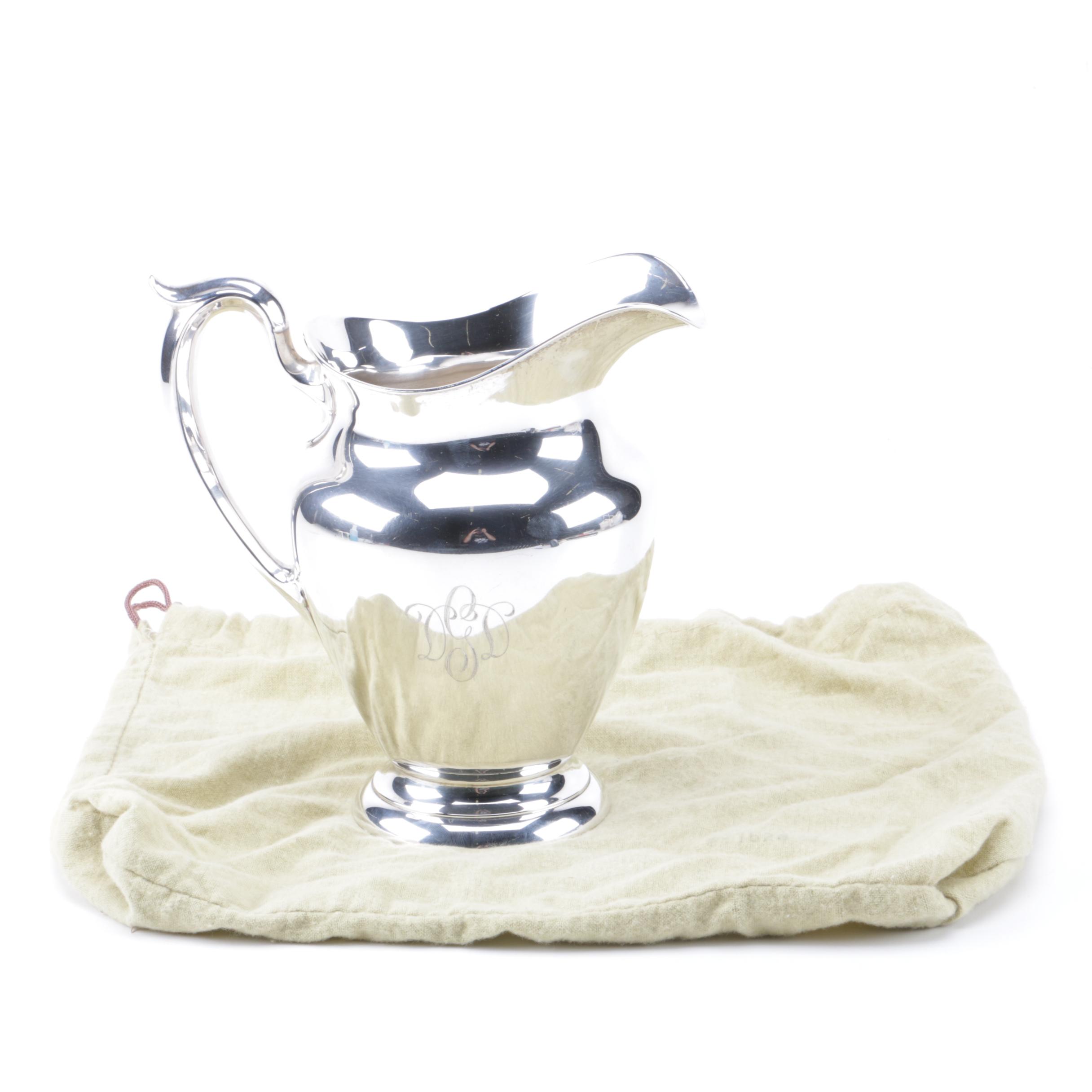 1957 Gorham "Puritan" Sterling Silver Water Pitcher