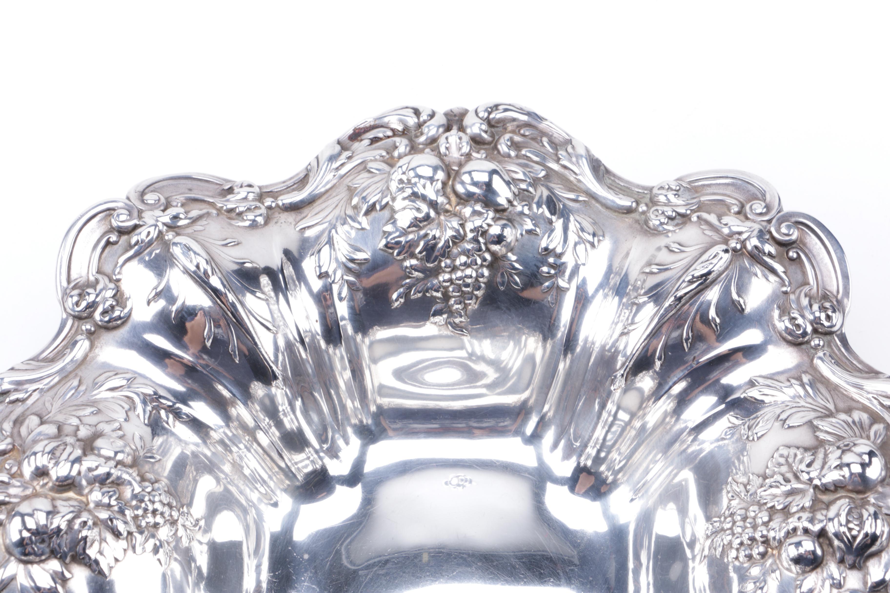 1950 Reed & Barton "Francis I" Sterling Silver Bon Bon Bowl