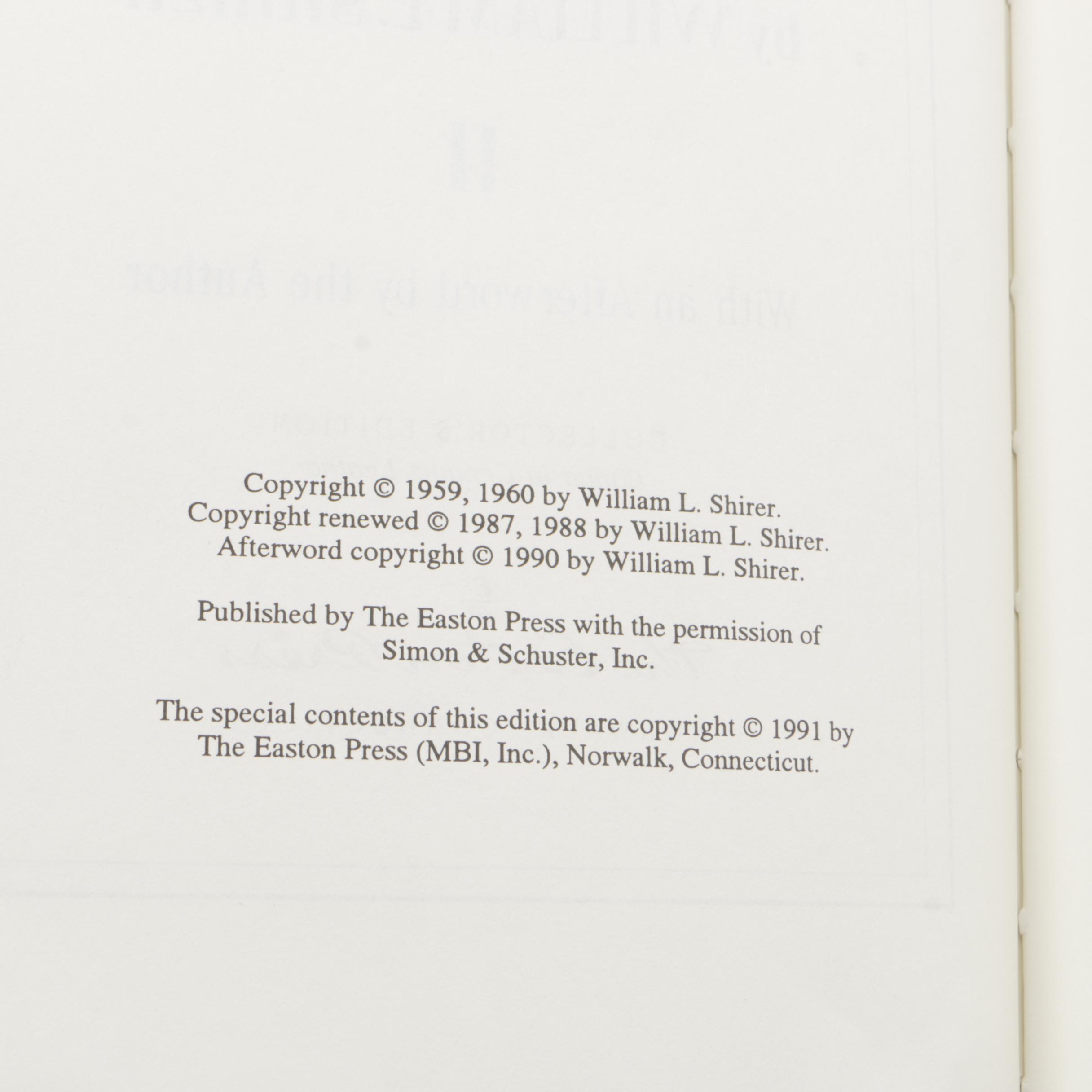 "The Rise and Fall of the Third Reich"