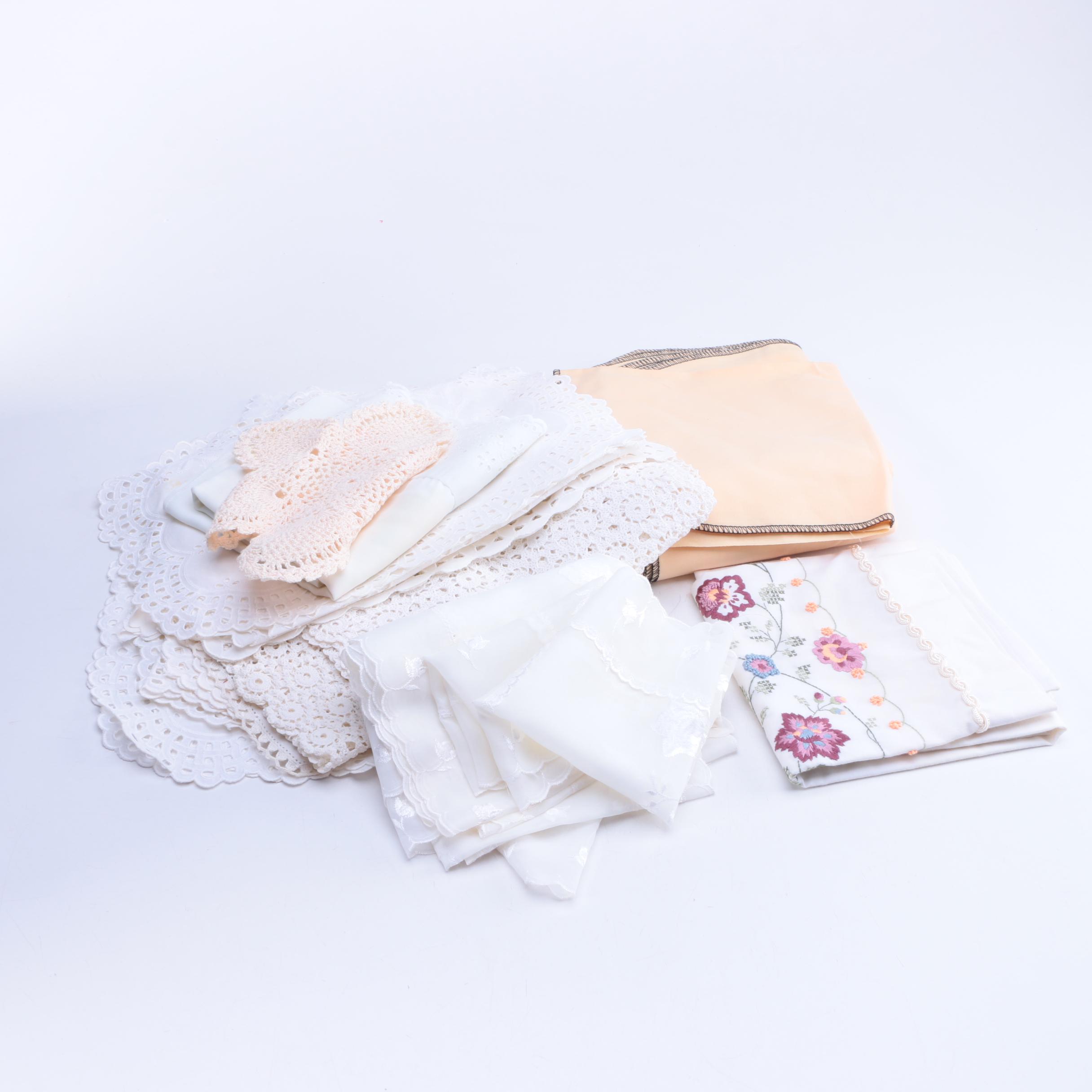 Collection of Table Linens