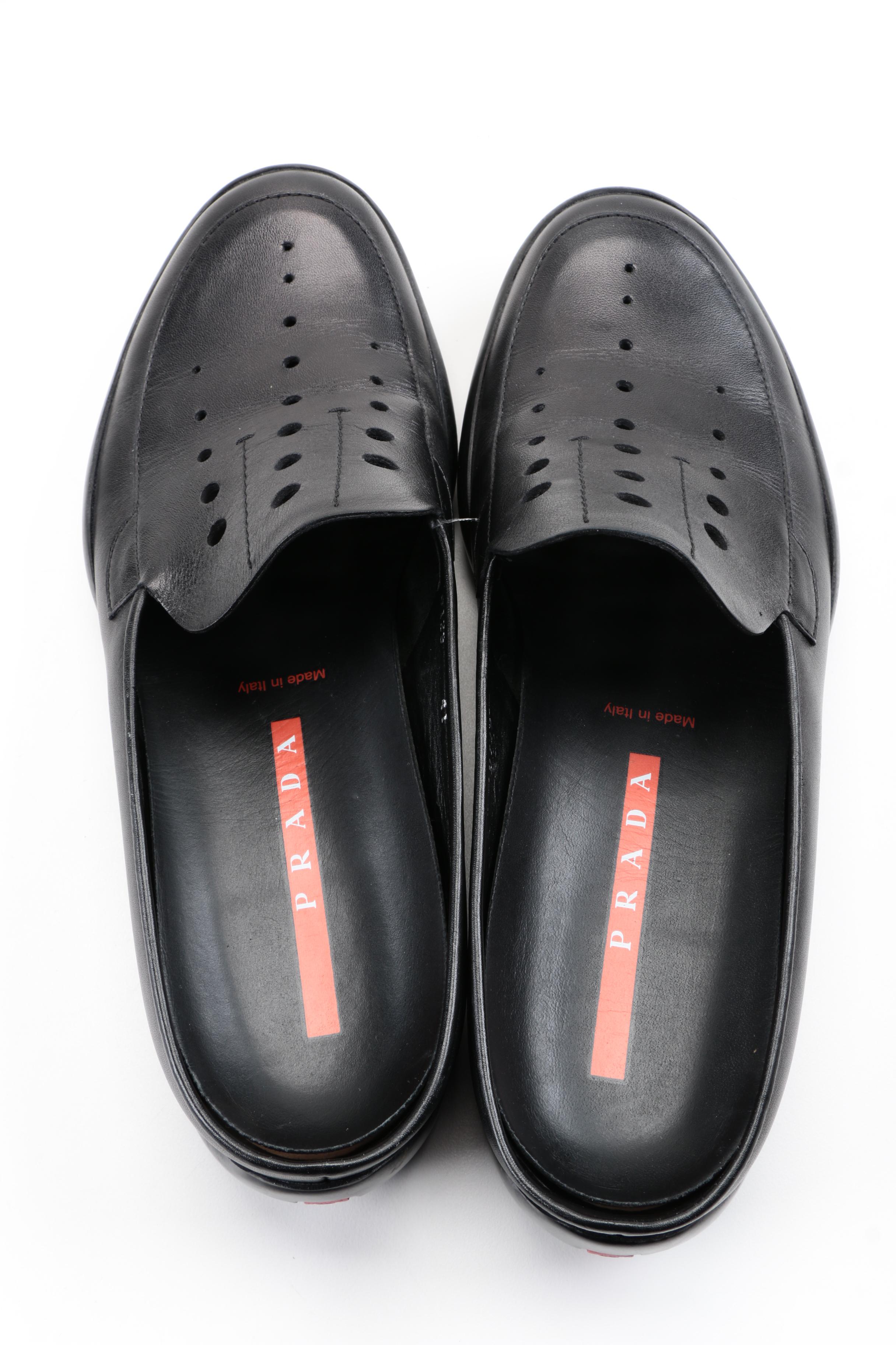 Men's Prada Driving Loafers