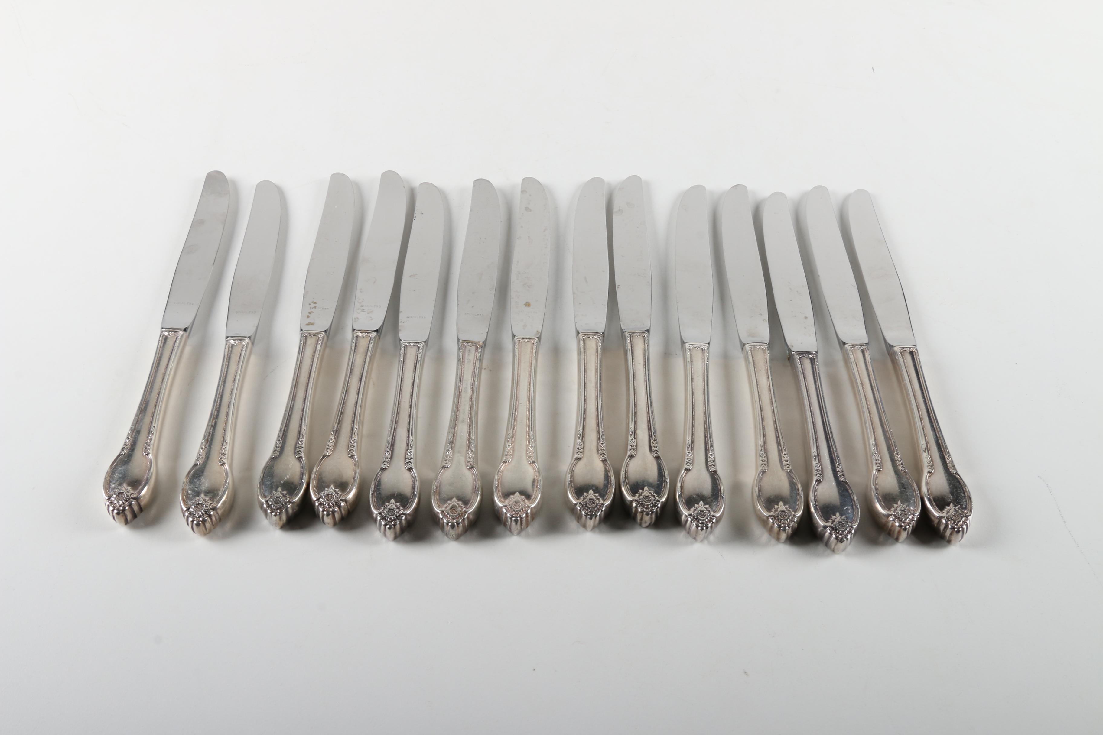 1847 Rogers Bros. "Remembrance" Silver-Plated Flatware Set