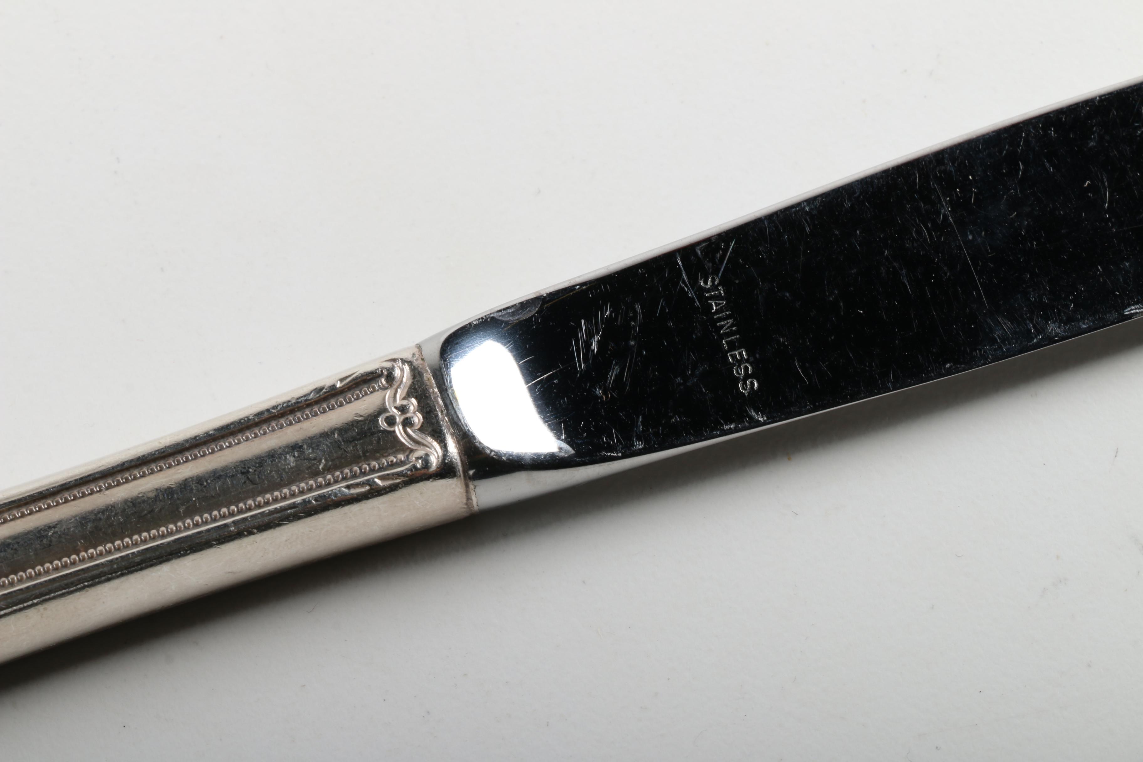 1847 Rogers Bros. "Remembrance" Silver-Plated Flatware Set