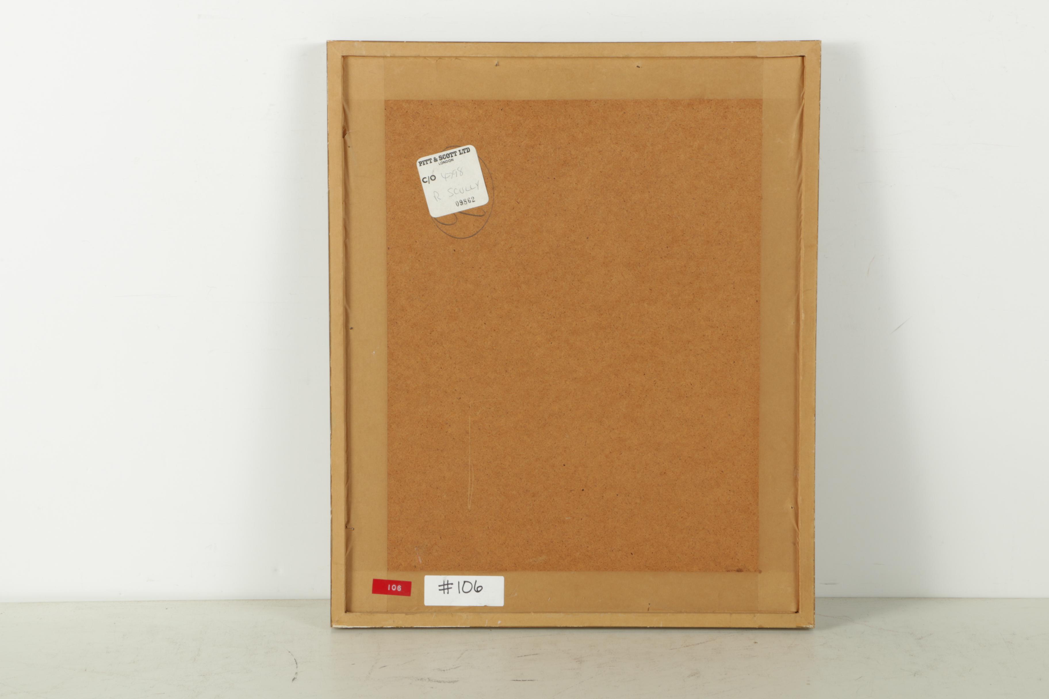 Jean Marchand Graphite Drawing of Young Girl