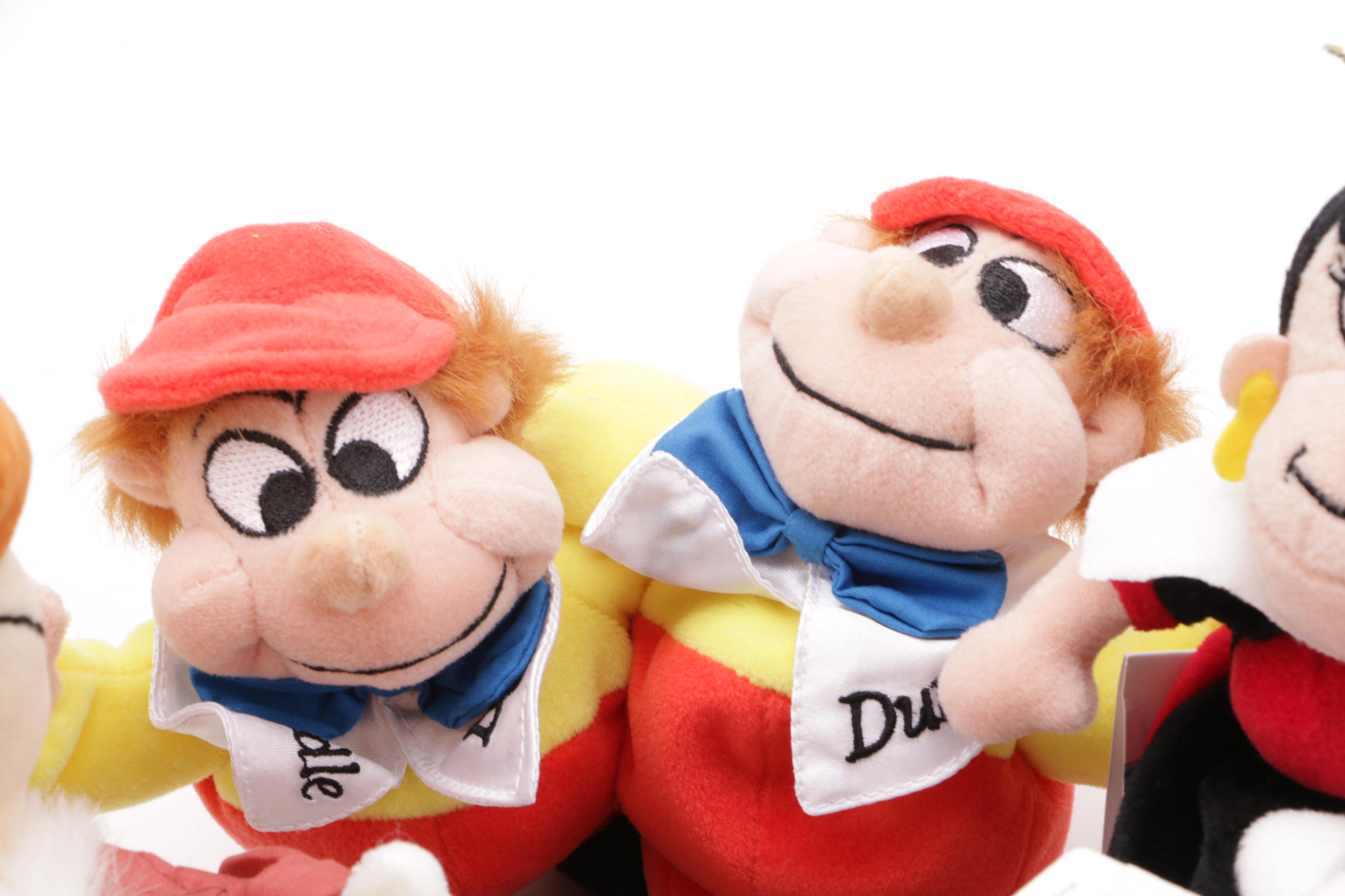 Collection of Disney's "Alice in Wonderland" Plush Toys