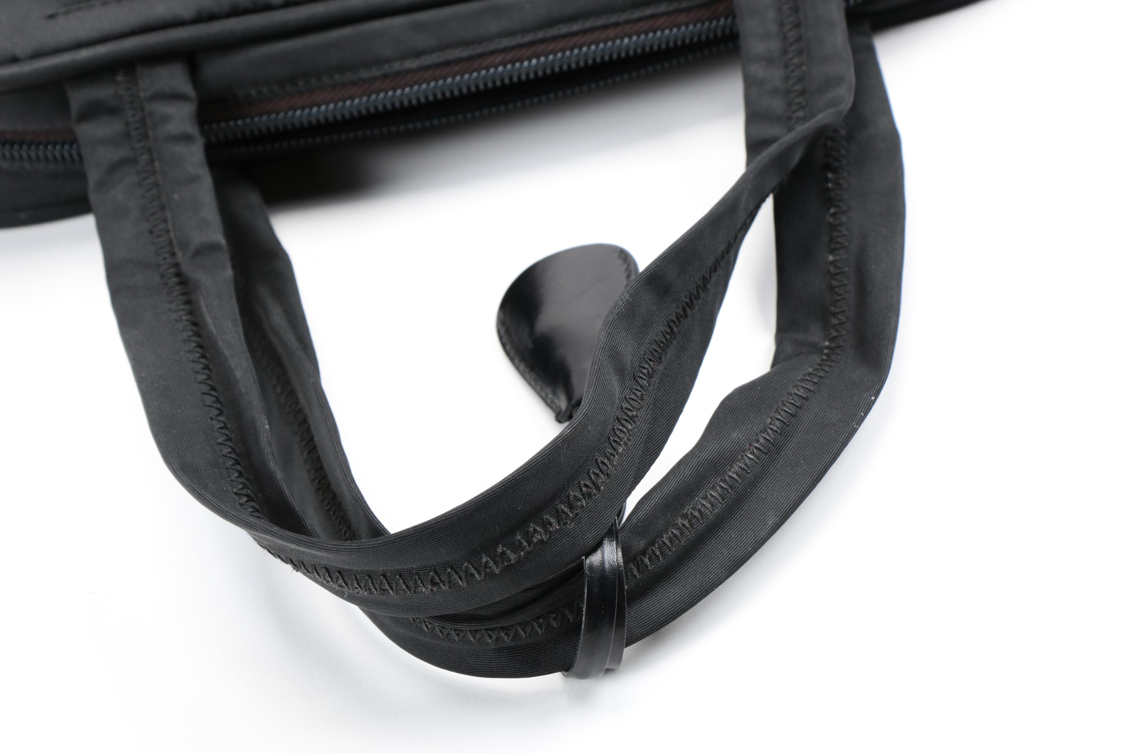 Prada Black Nylon Handbags and Wallet