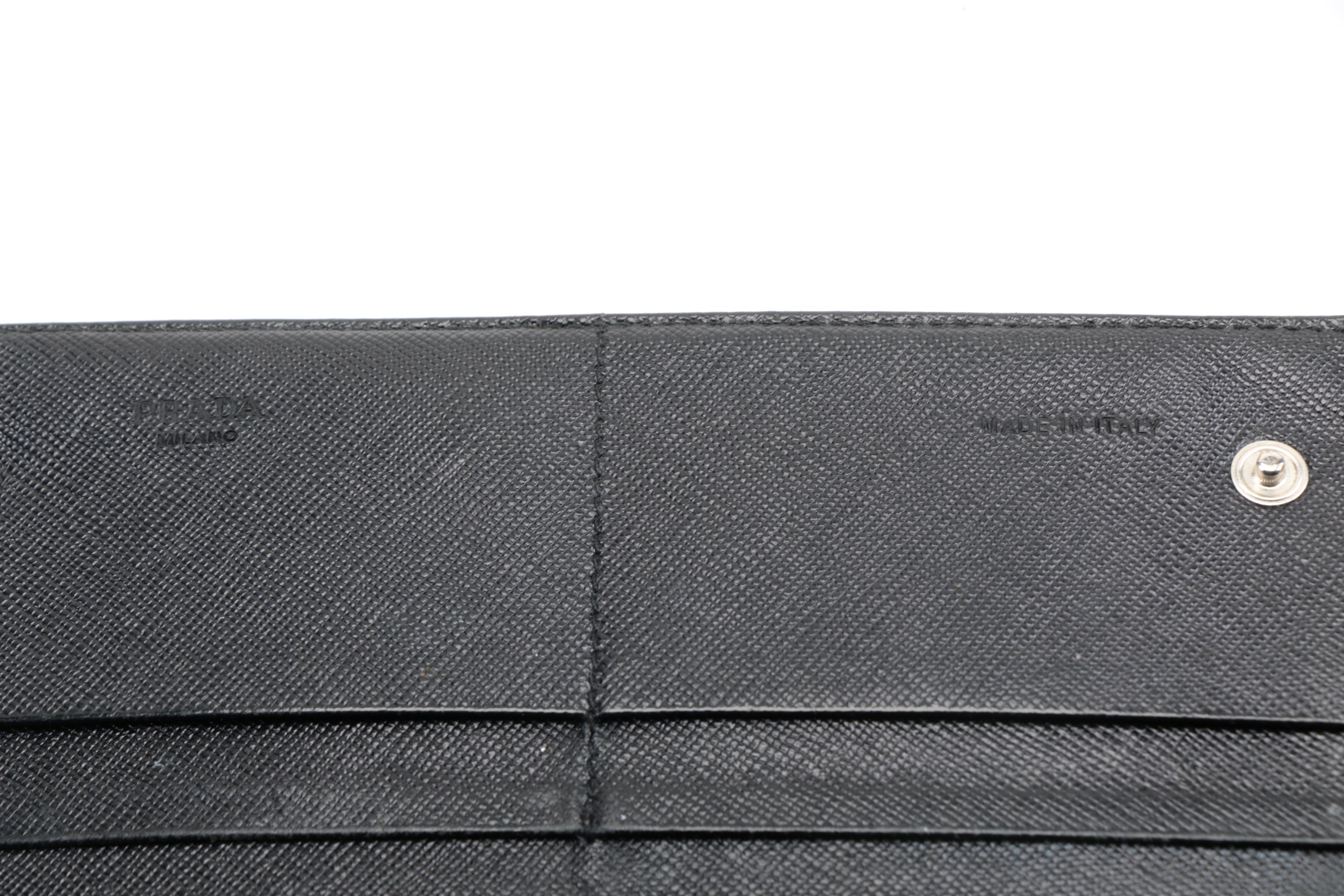 Prada Black Nylon Handbags and Wallet