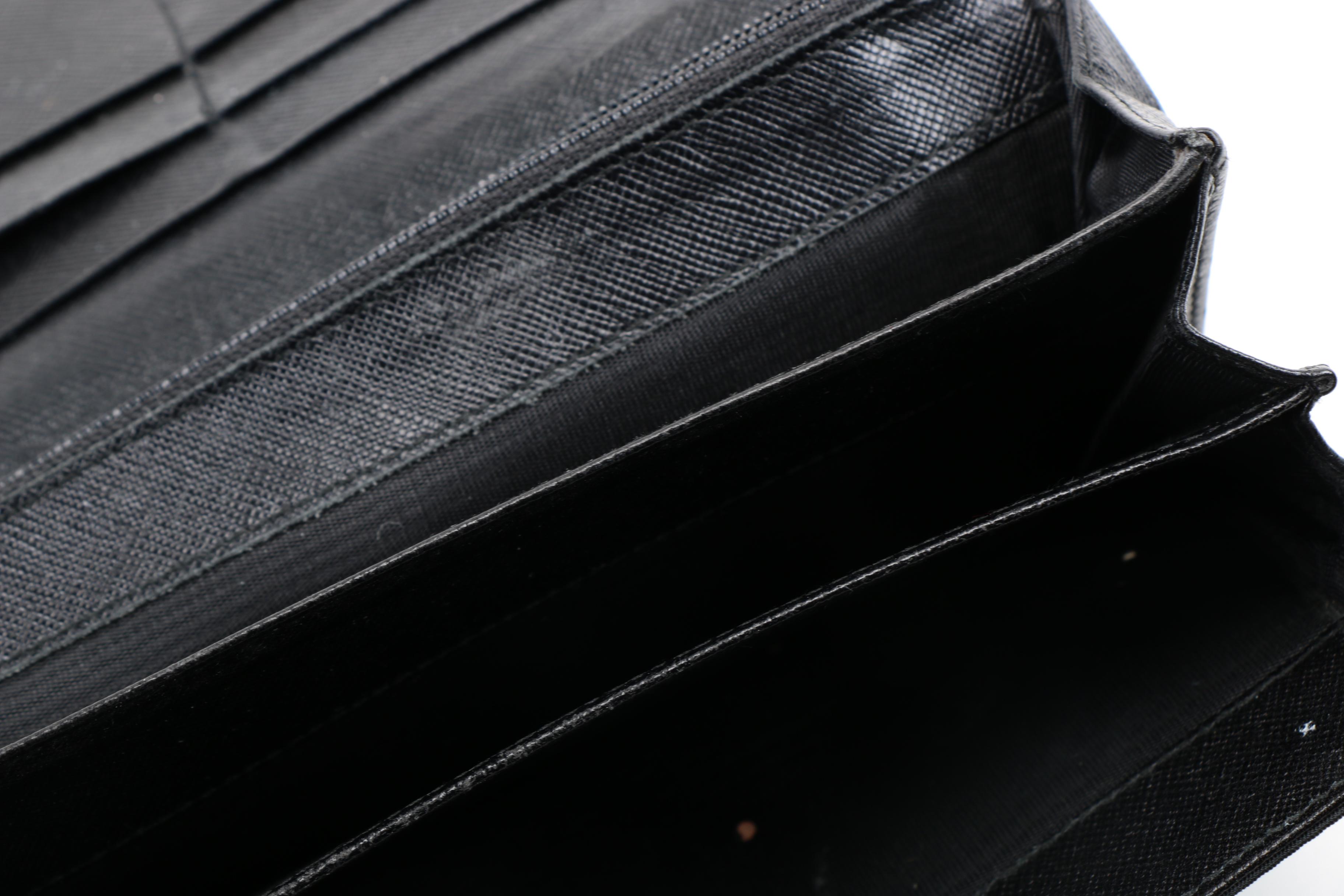 Prada Black Nylon Handbags and Wallet