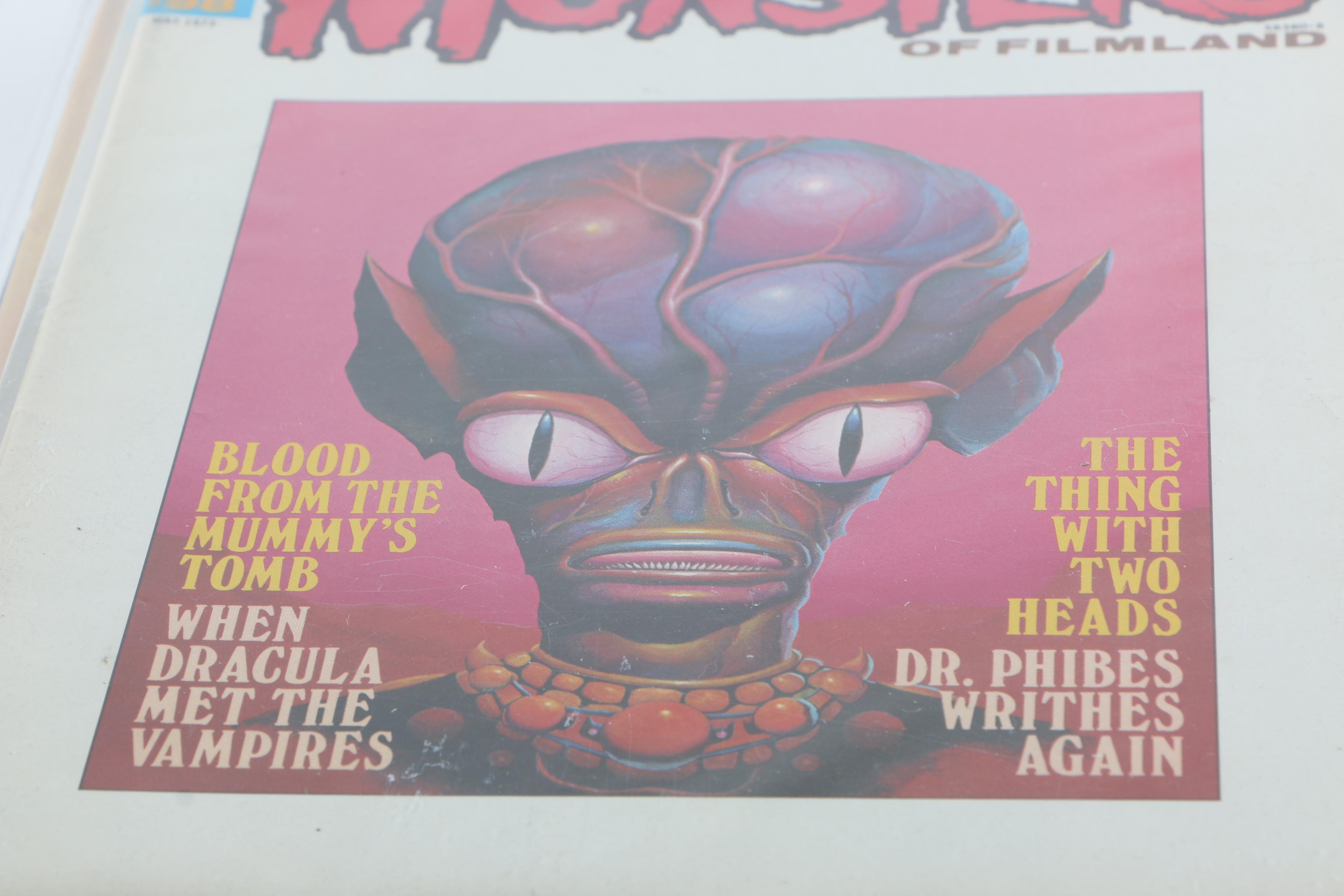 Collection of Vintage "Famous Monsters of Filmland" Magazines