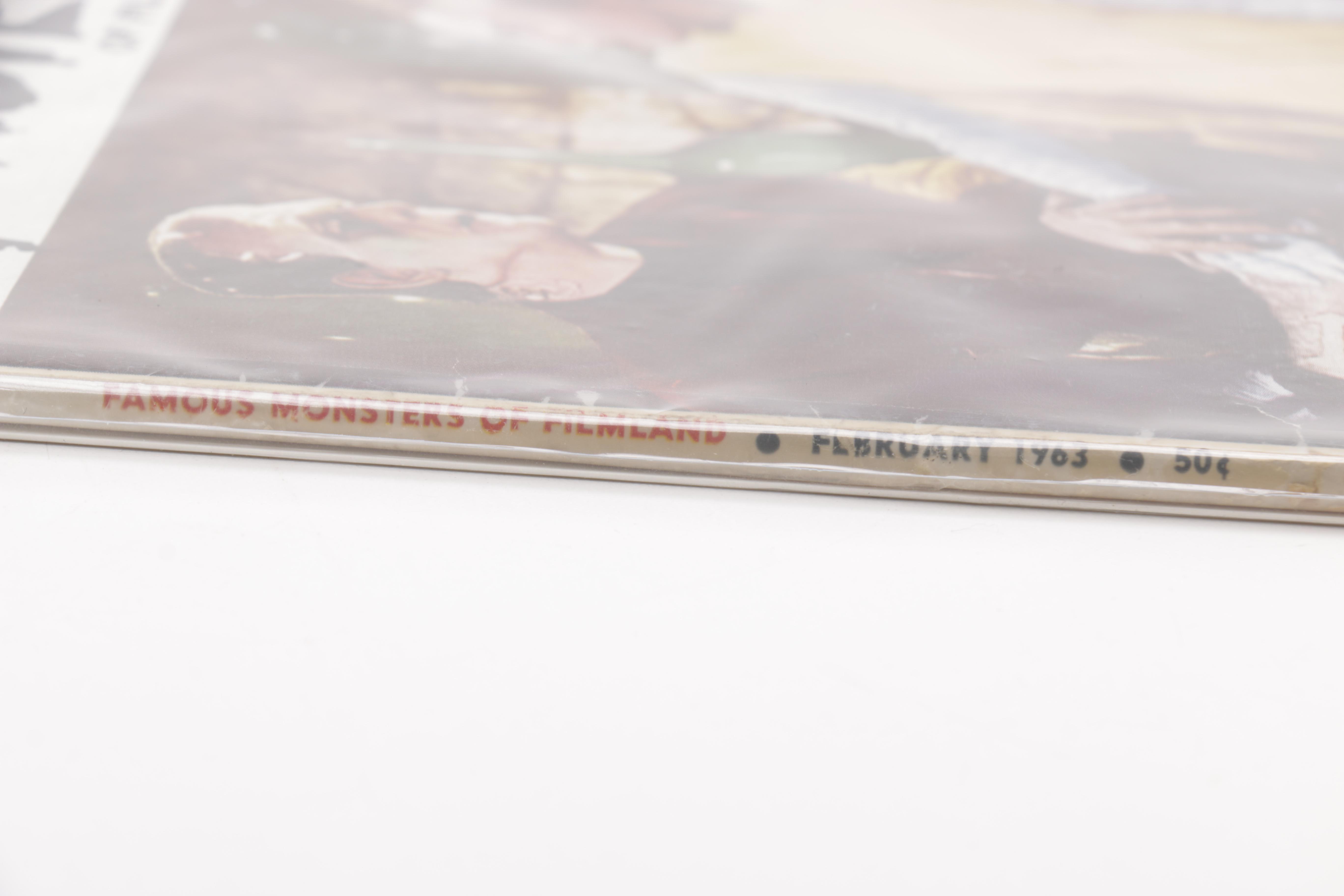 Four Vintage "Famous Monsters of Filmland" Magazines