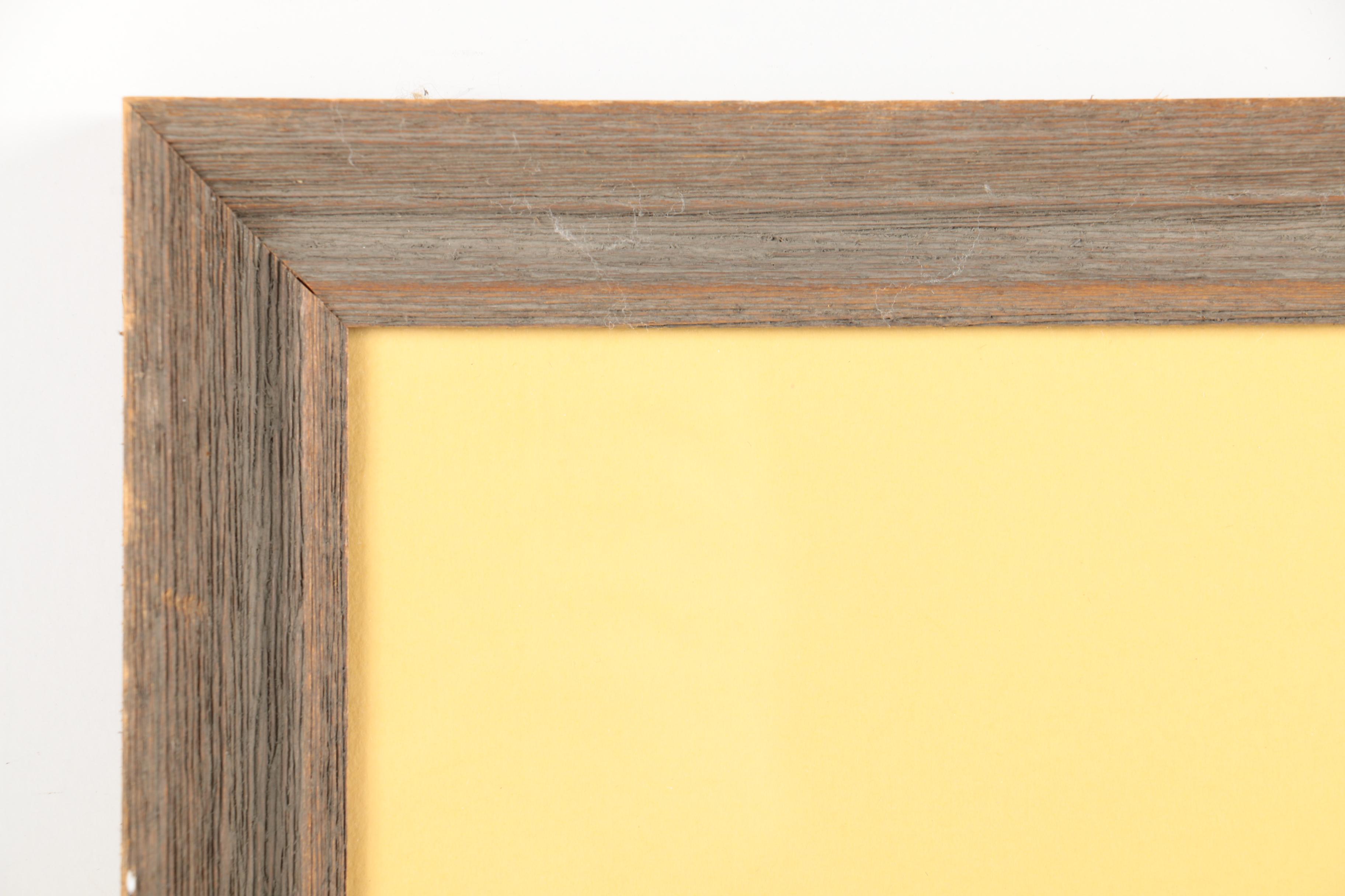 Steven Cryan Watercolor on Paper of Red Barn