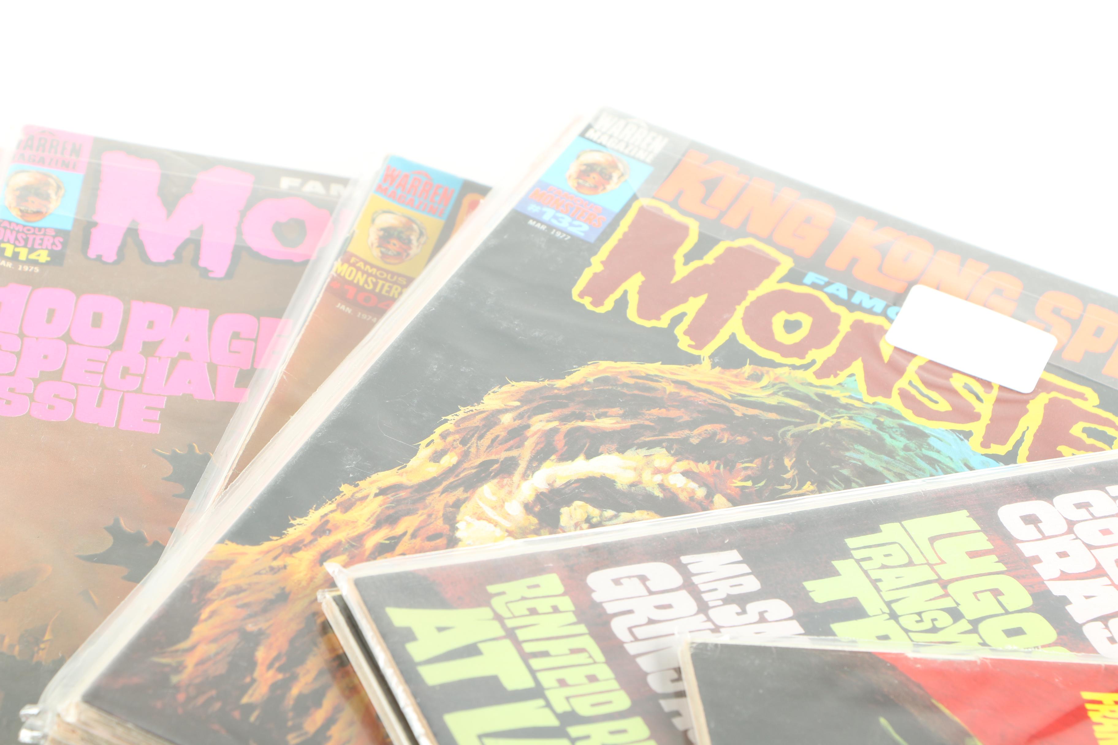 Collection of "Famous Monsters of Filmland" Magazines
