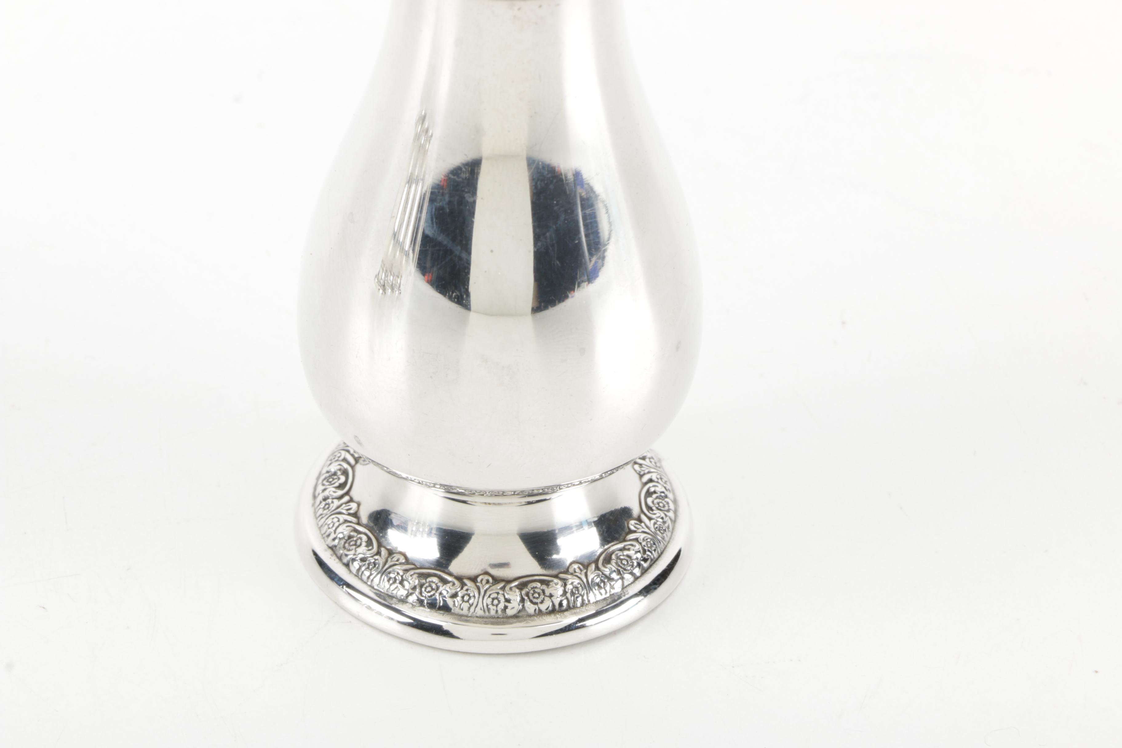 International Silver Co. "Prelude" Sterling Silver Shakers