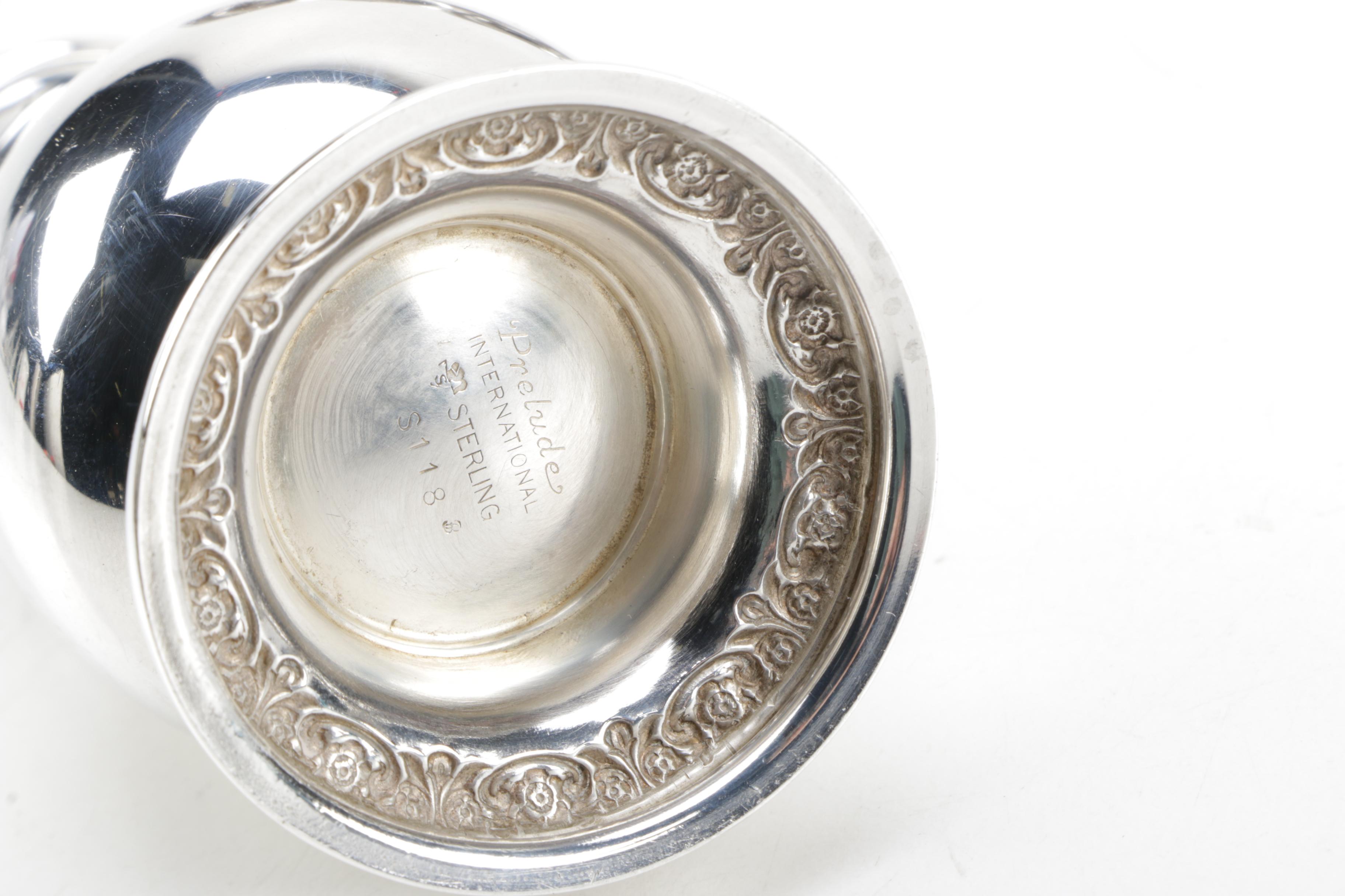 International Silver Co. "Prelude" Sterling Silver Shakers