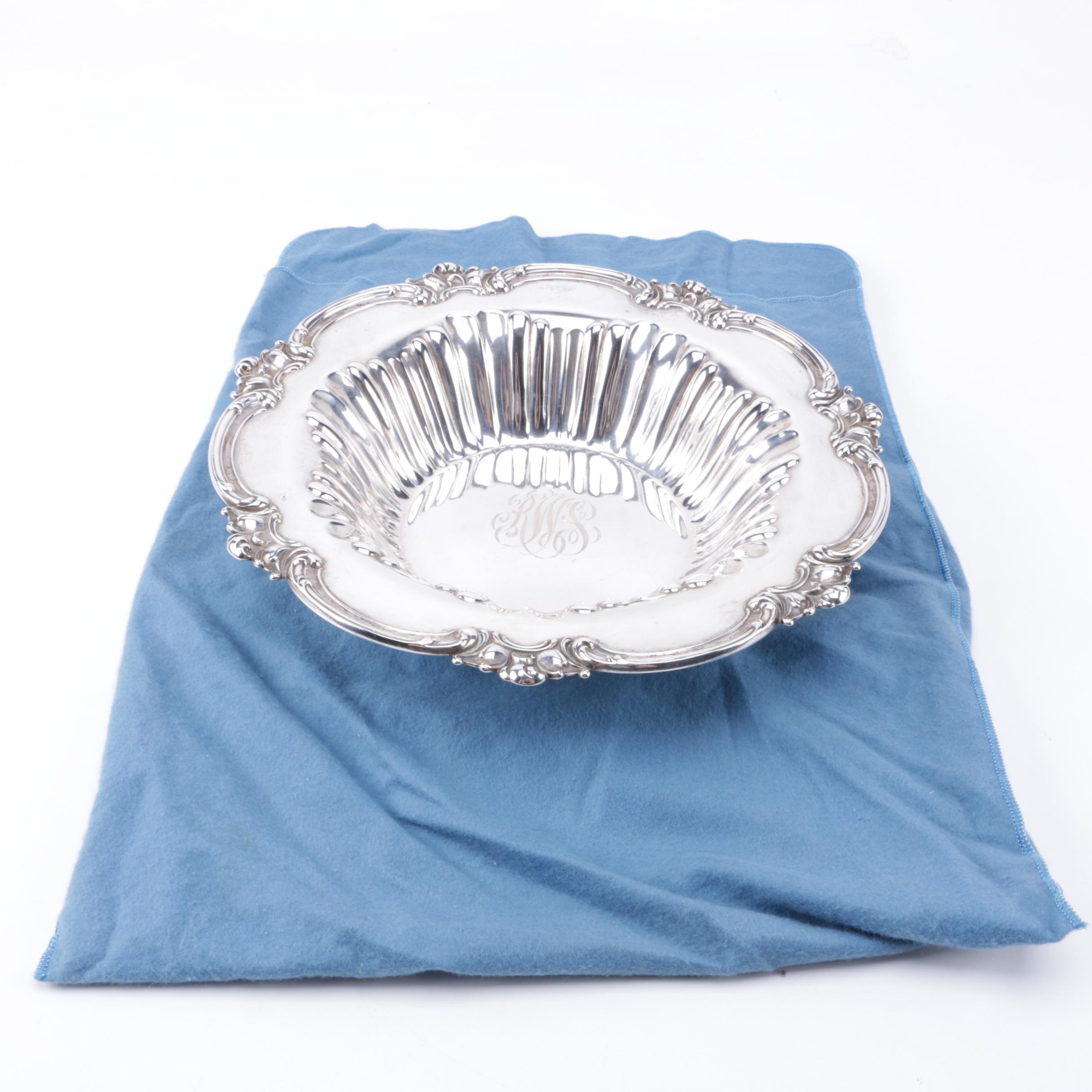 International Silver Co. Sterling Silver Serving Bowl