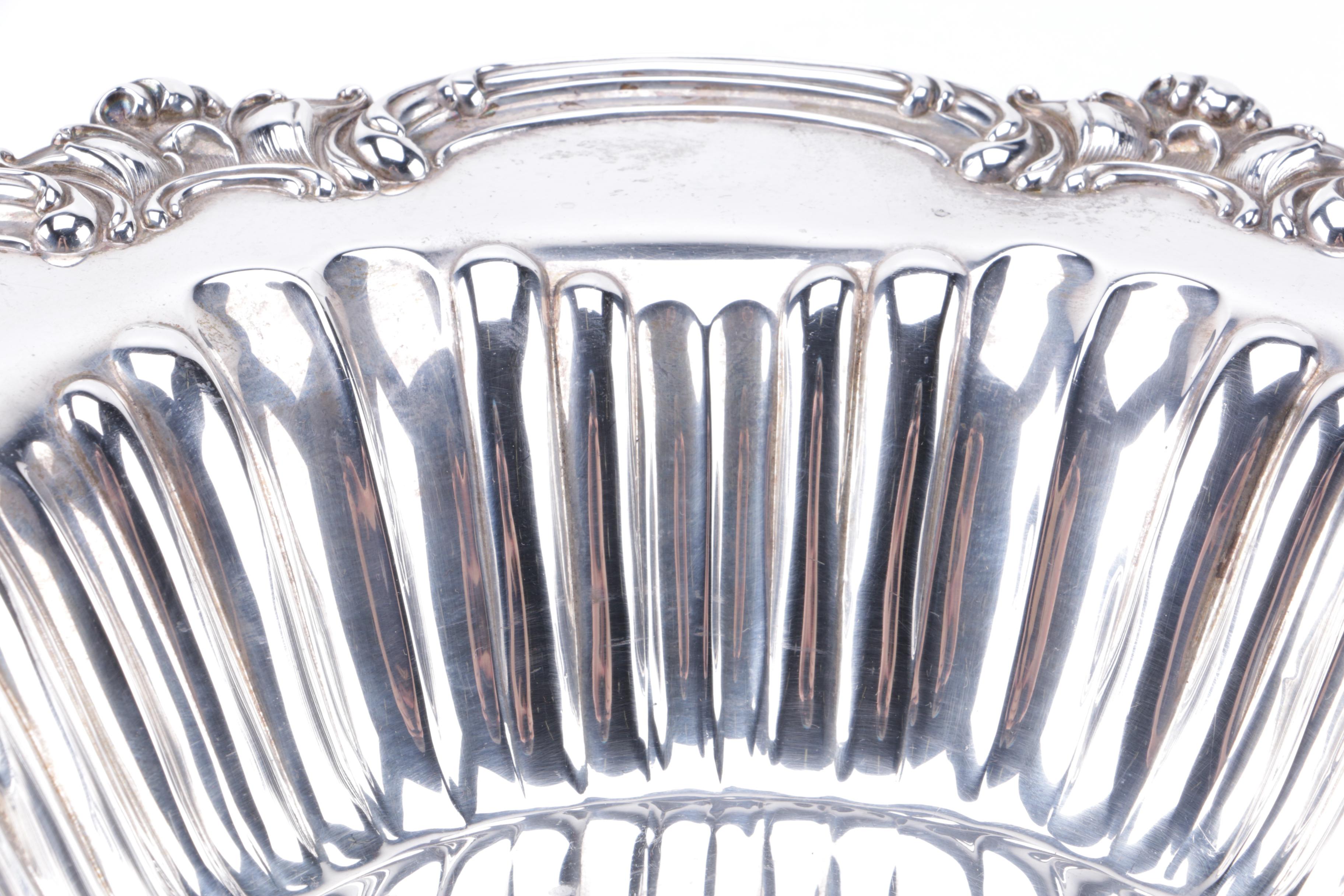 International Silver Co. Sterling Silver Serving Bowl