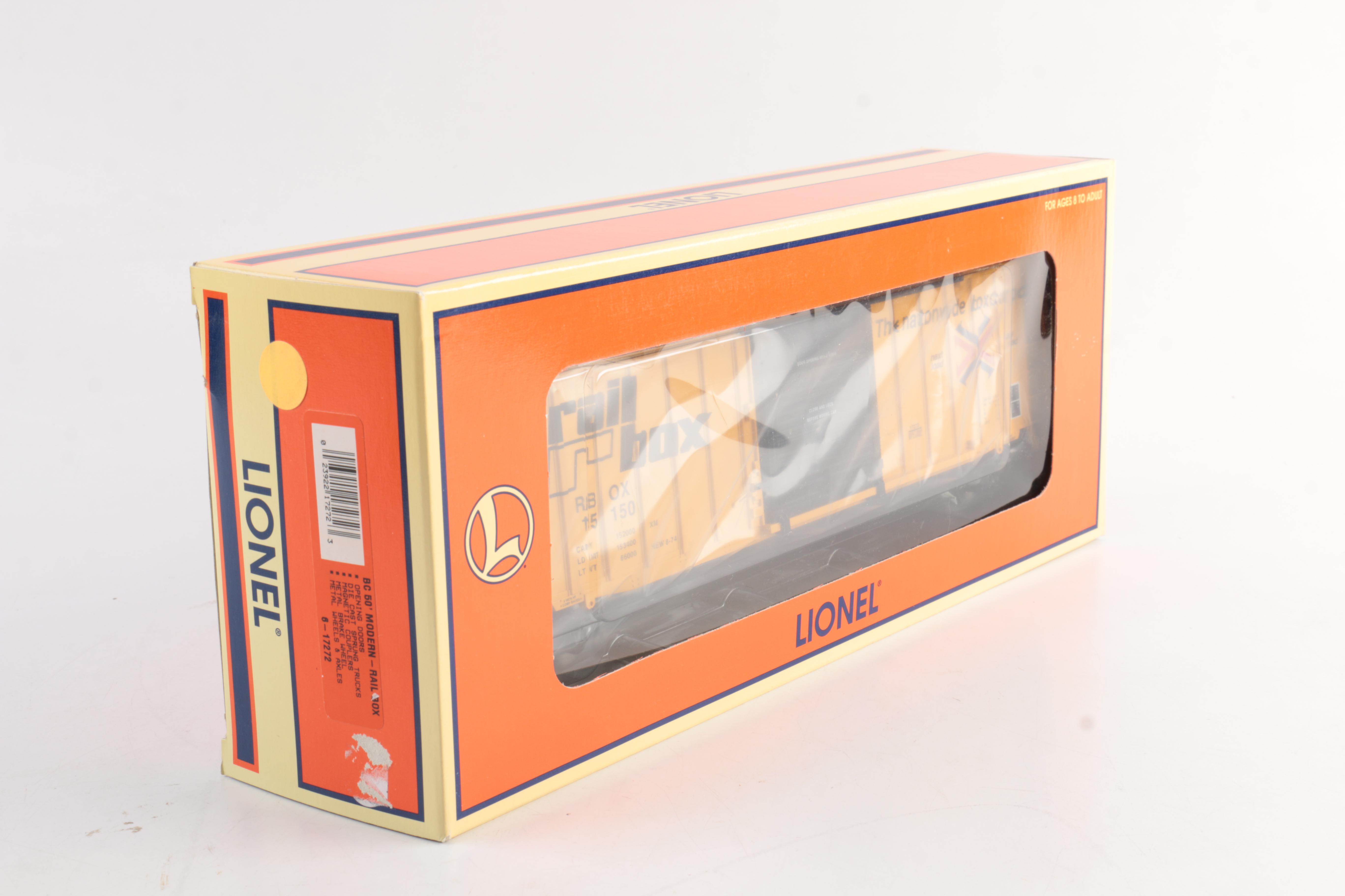 Lionel O-Scale RailBox Railroad Boxcar