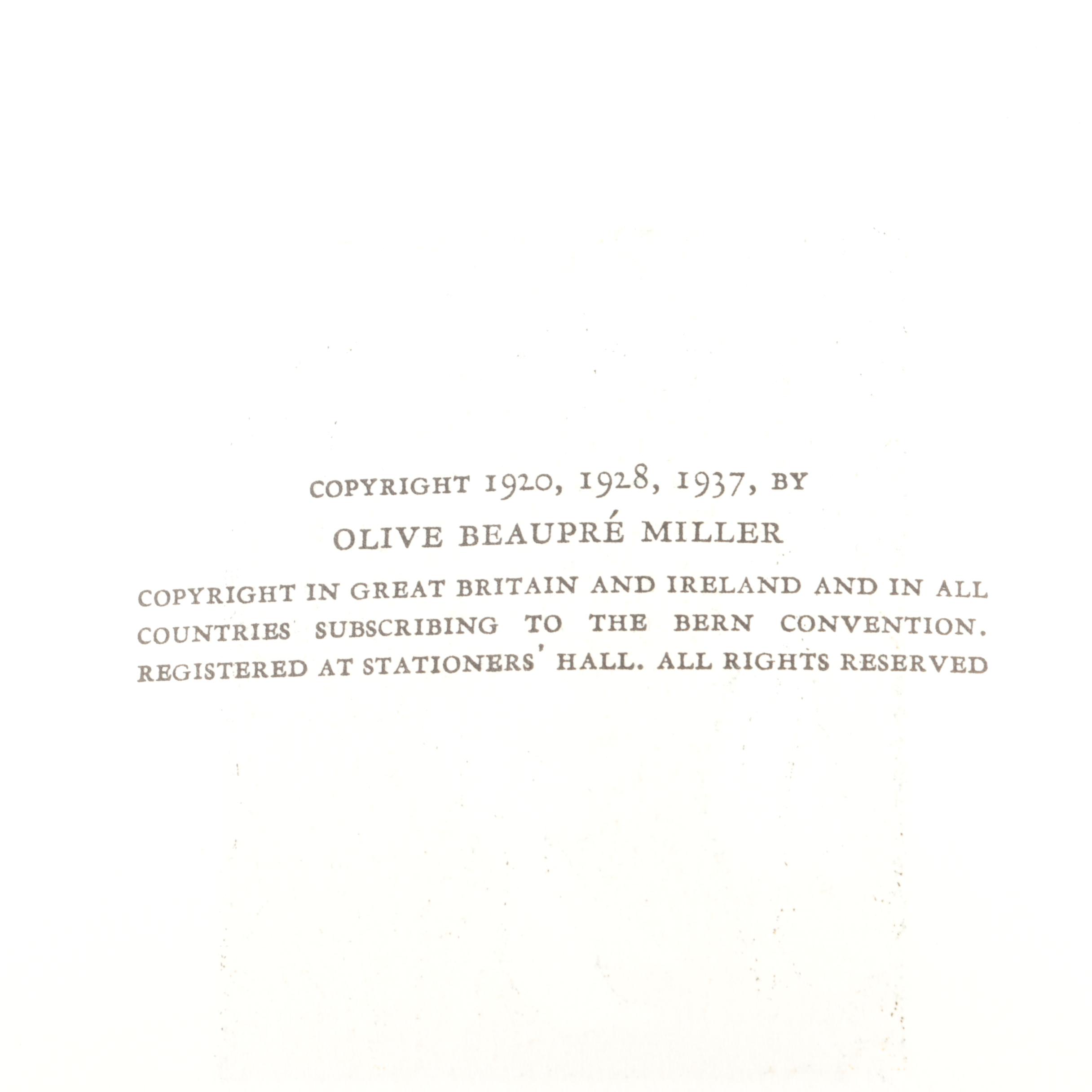 1937 Twelve-Volume "My Book House" Series by Olive Beaupré Miller