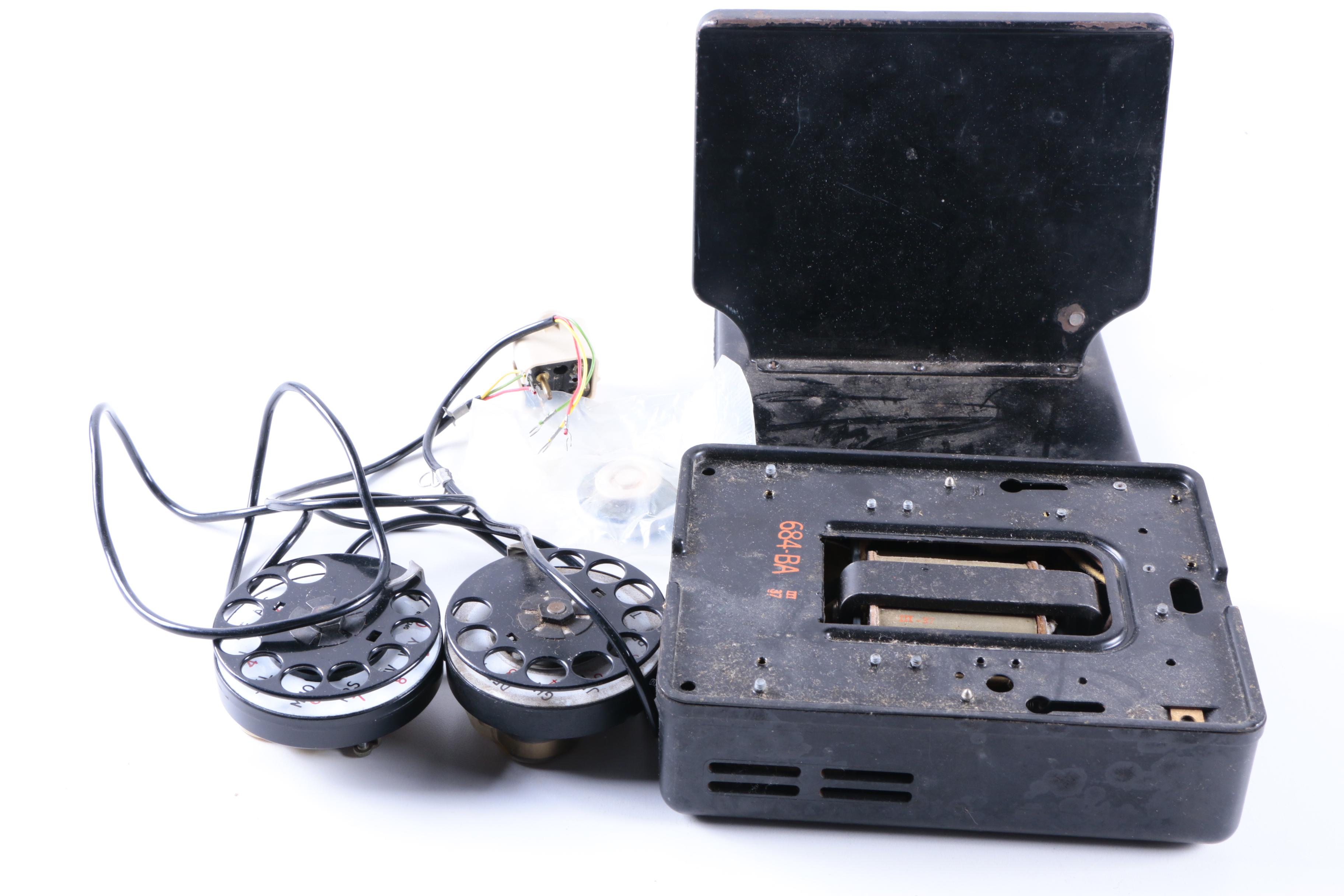 Commemorative Advertising Telephone with Assorted Telephone Parts